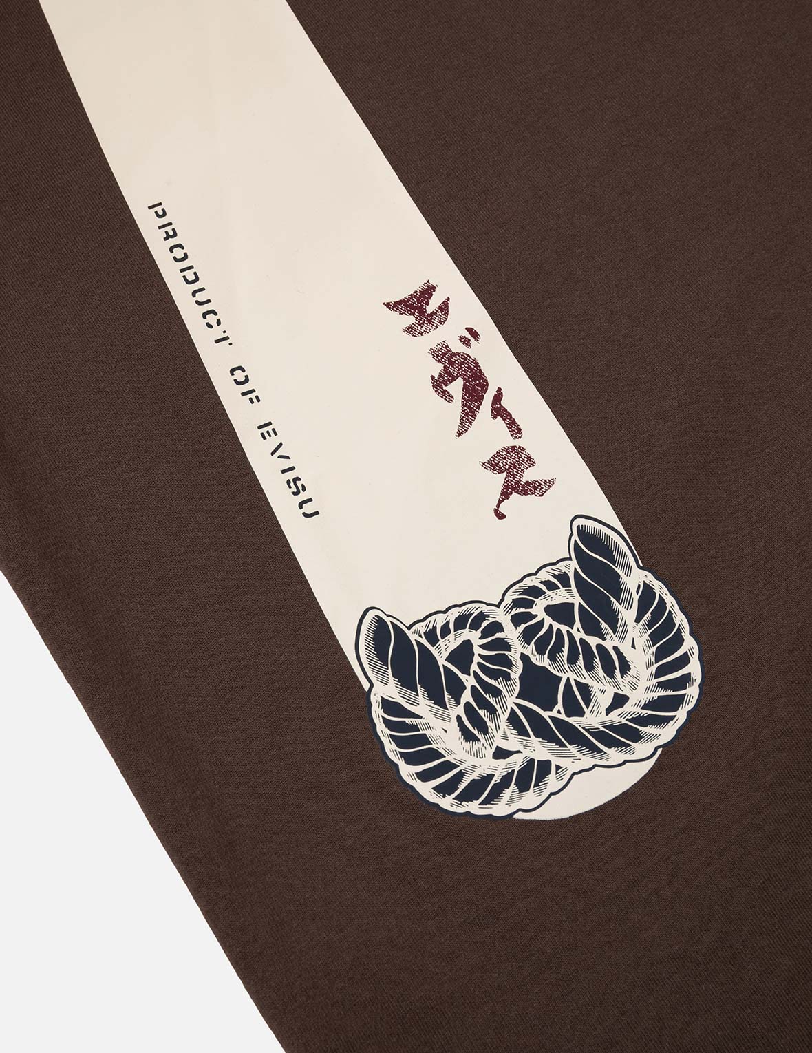 Wheel of Wisdom and  Daruma Daicock Print Regular Fit T-Shirt