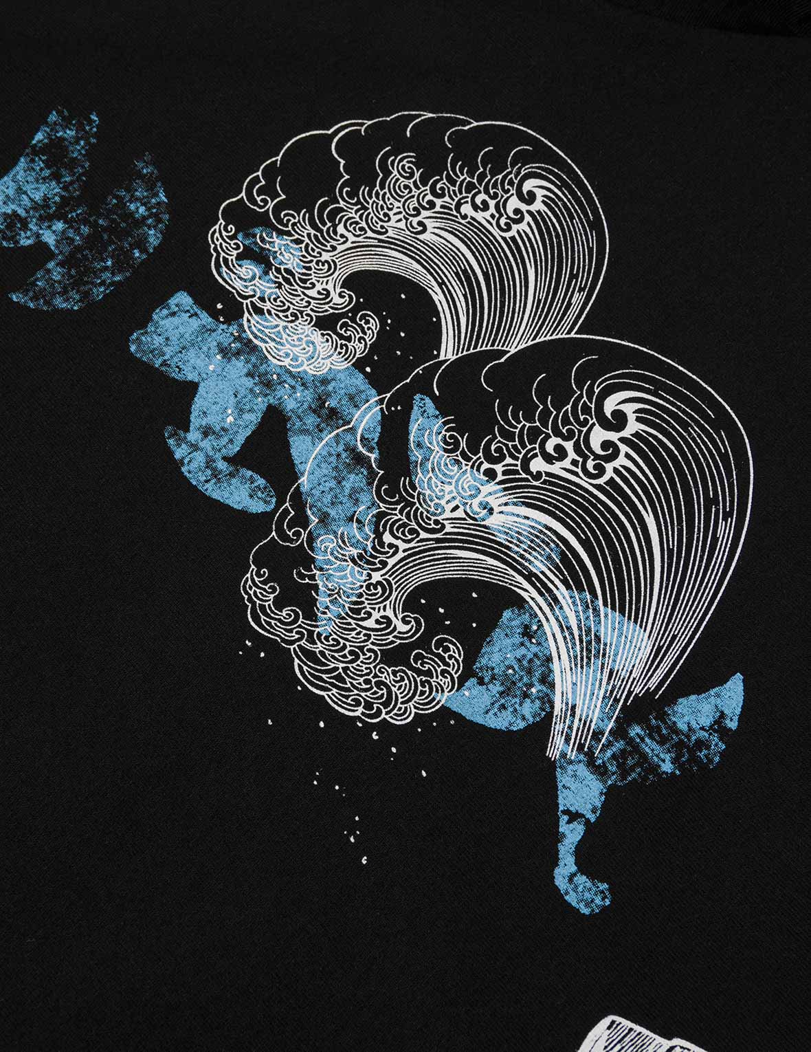 Allover Hand-Drawing Multi Logo Print Regular Fit T-Shirt