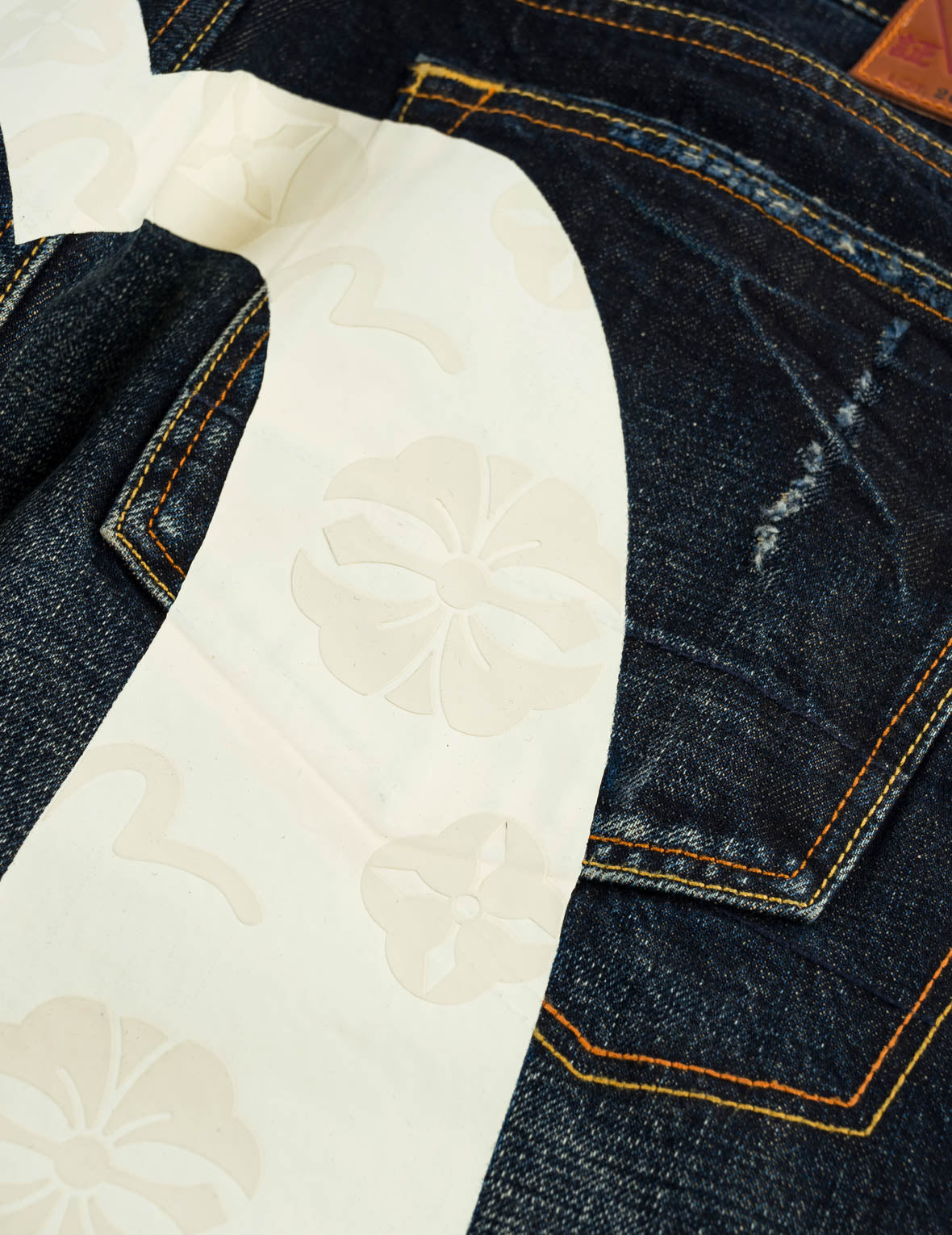 Kamon Daicock Puff Print Jeans #2020