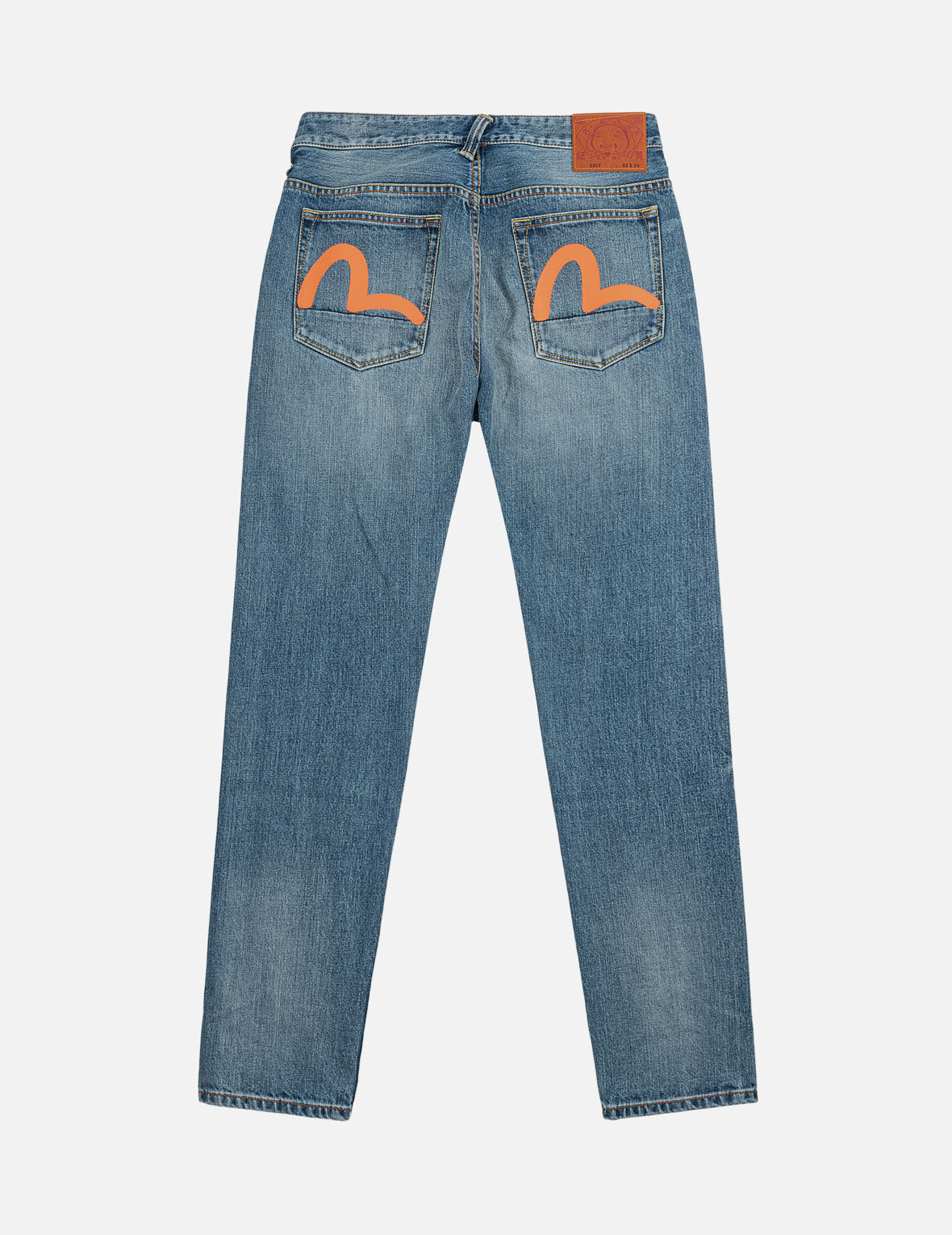 Orange Seagull Classic Taper Fit Jeans #2017