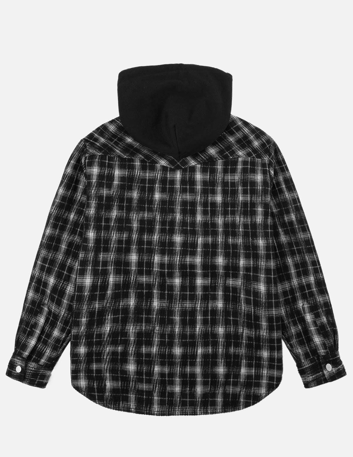 Needle Punch Checked Utility Parka