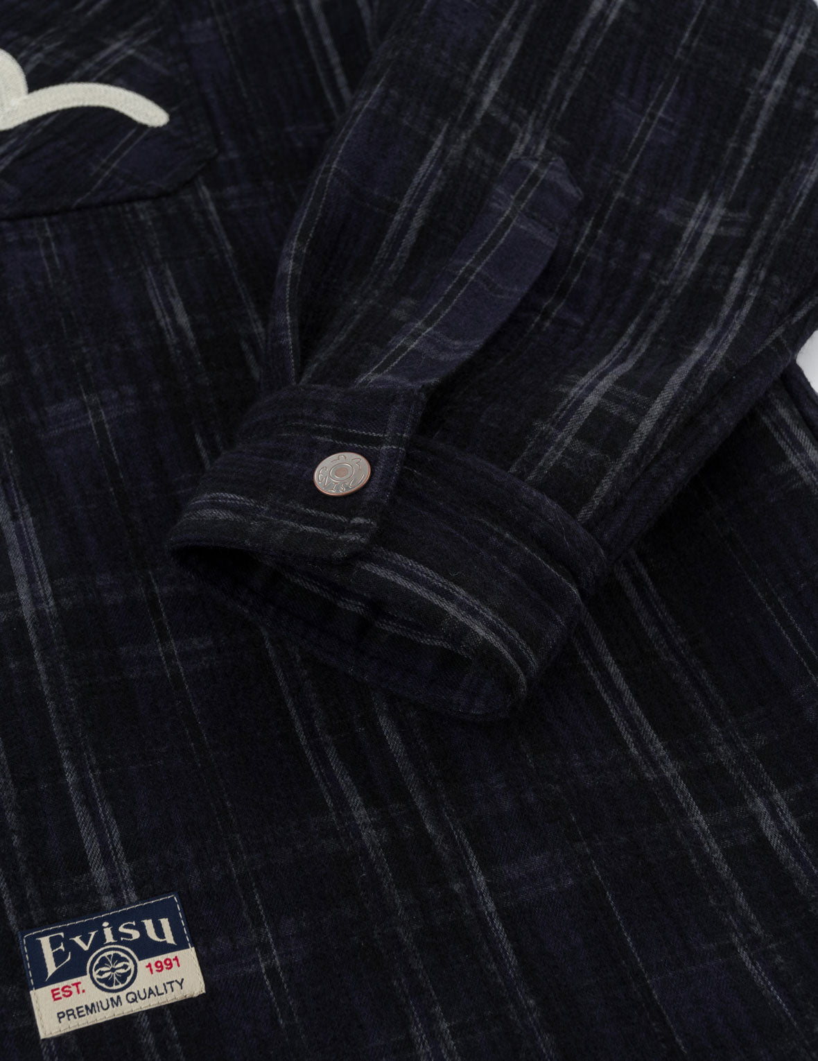 Needle Punch Checked Utility Parka