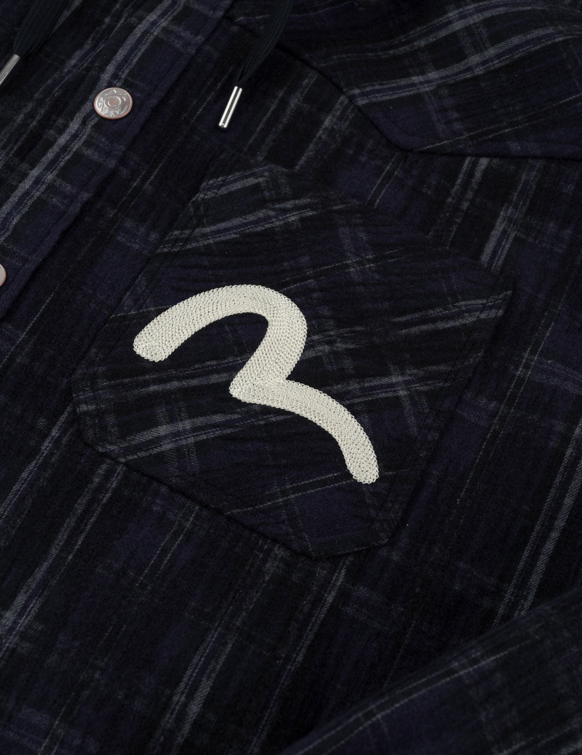 Needle Punch Checked Utility Parka