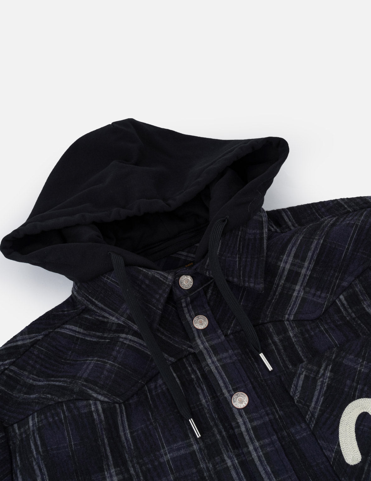 Needle Punch Checked Utility Parka