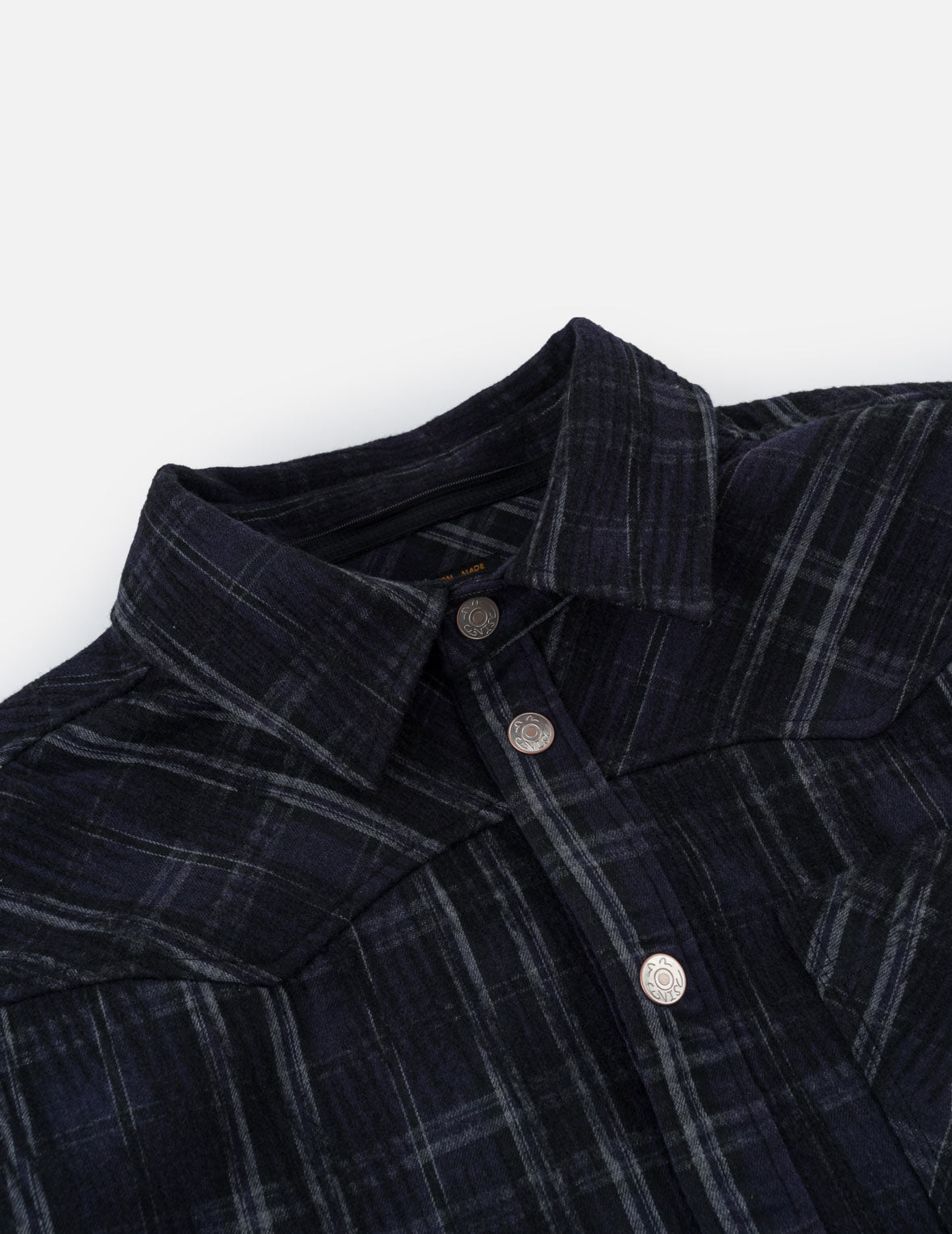 Needle Punch Checked Utility Parka
