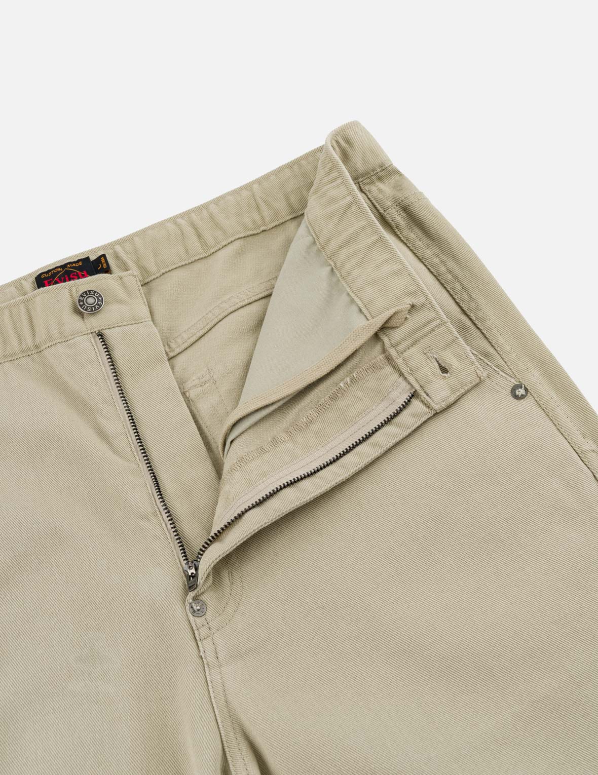 Back Seagull Print Chino Pants