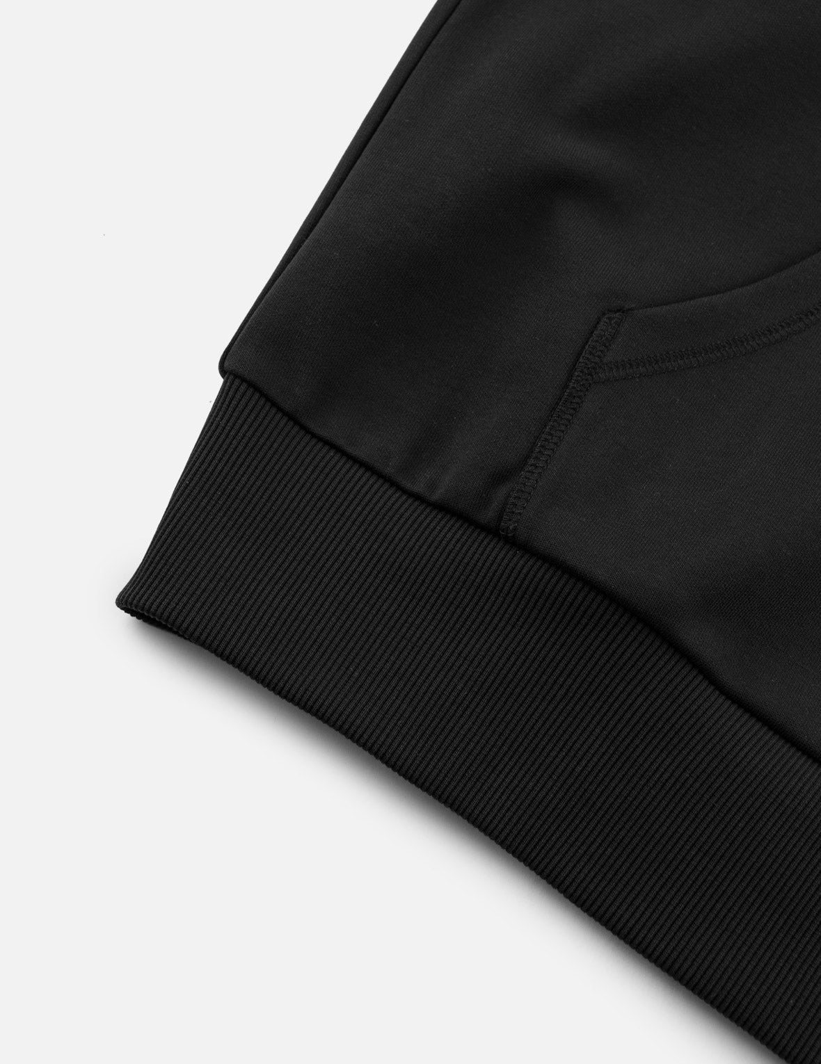 Emboss Kamon Logo Zip-Up Hoodie