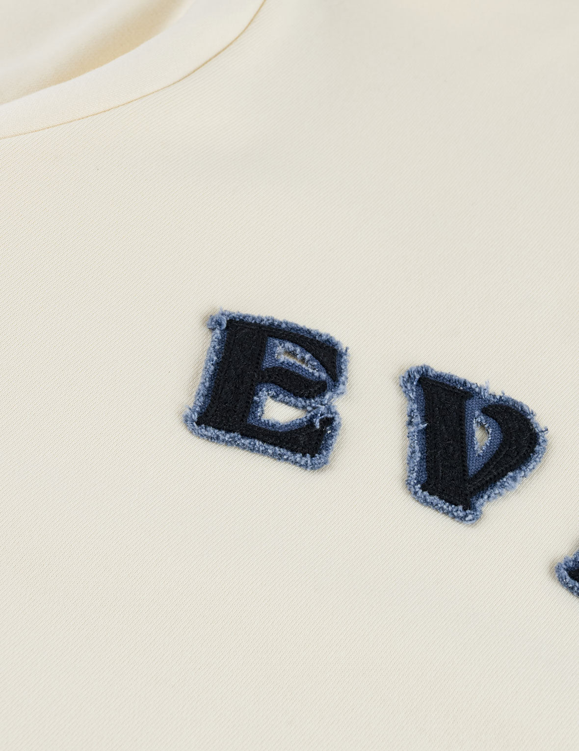 Evisu Embroidery Badge Fleece Sweatshirt
