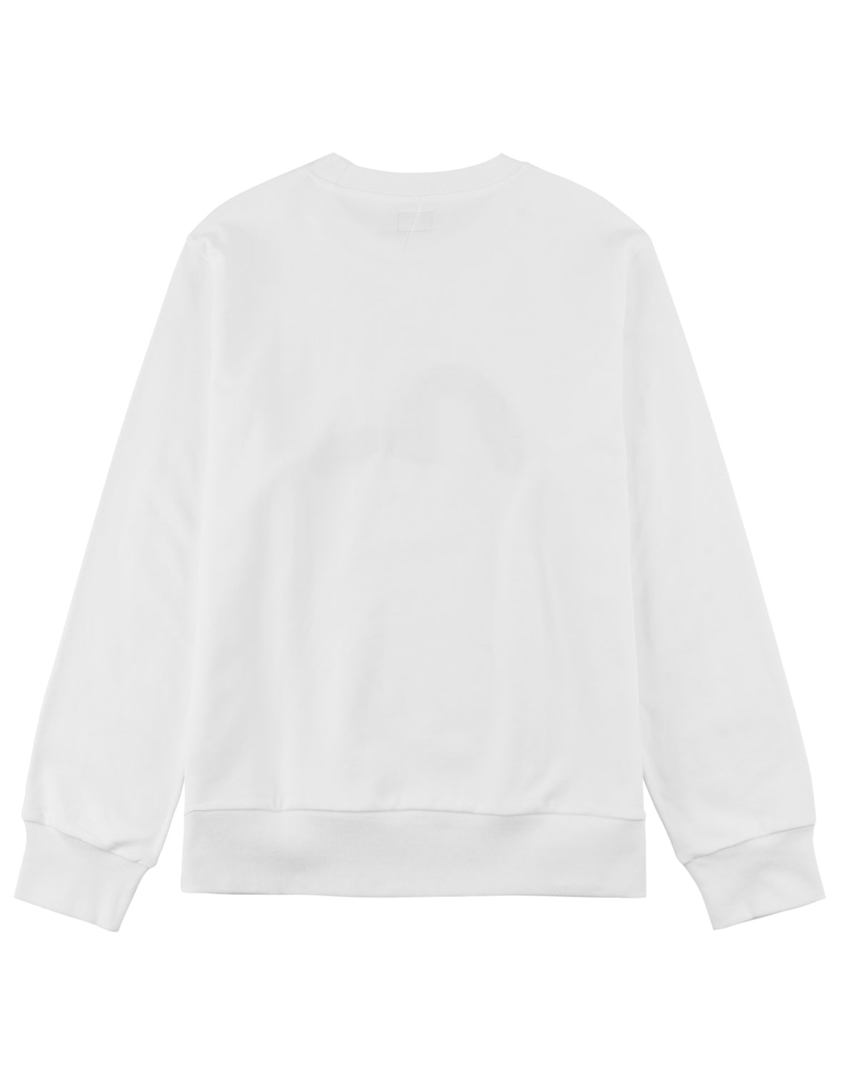 Raw-Edge Seagull Embroidered Sweatshirt