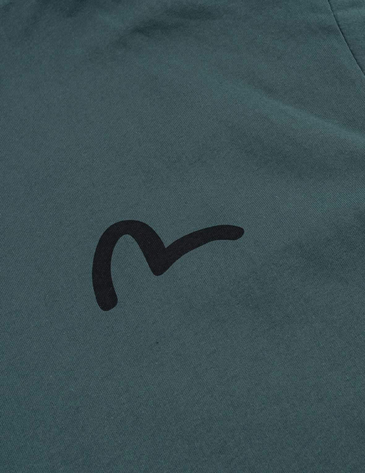 Glitter Seagull Print T-Shirt