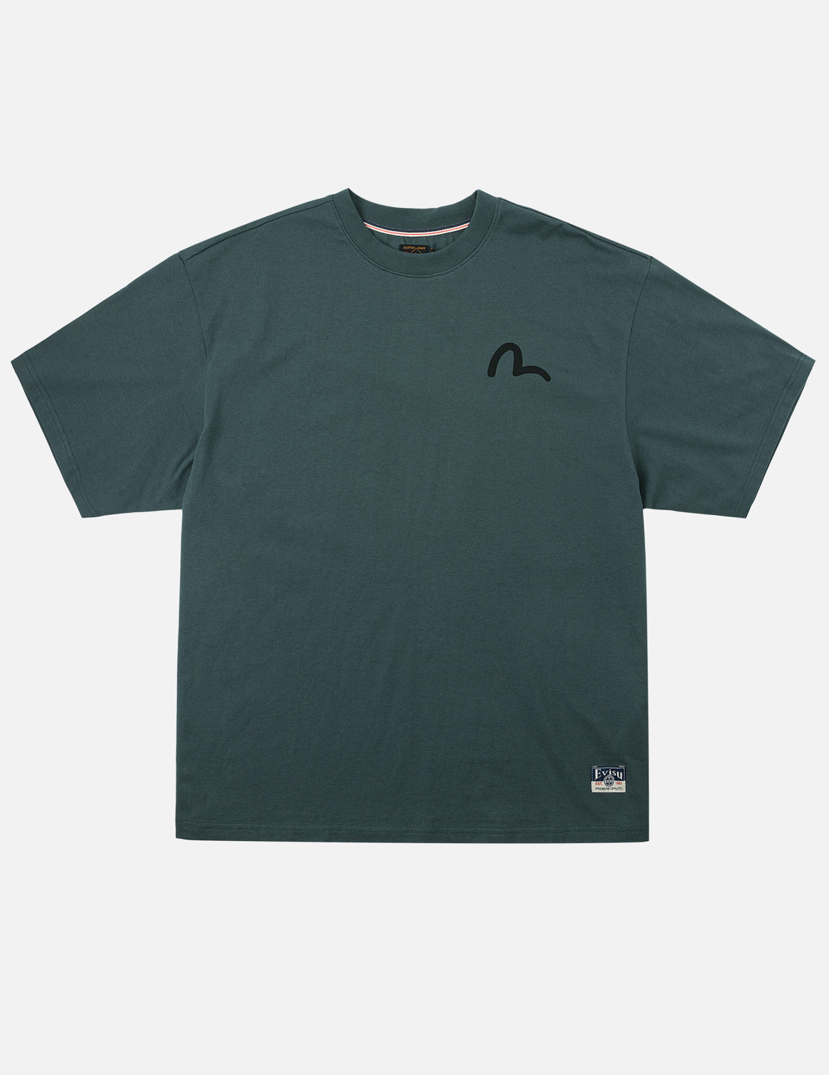 Glitter Seagull Print T-Shirt