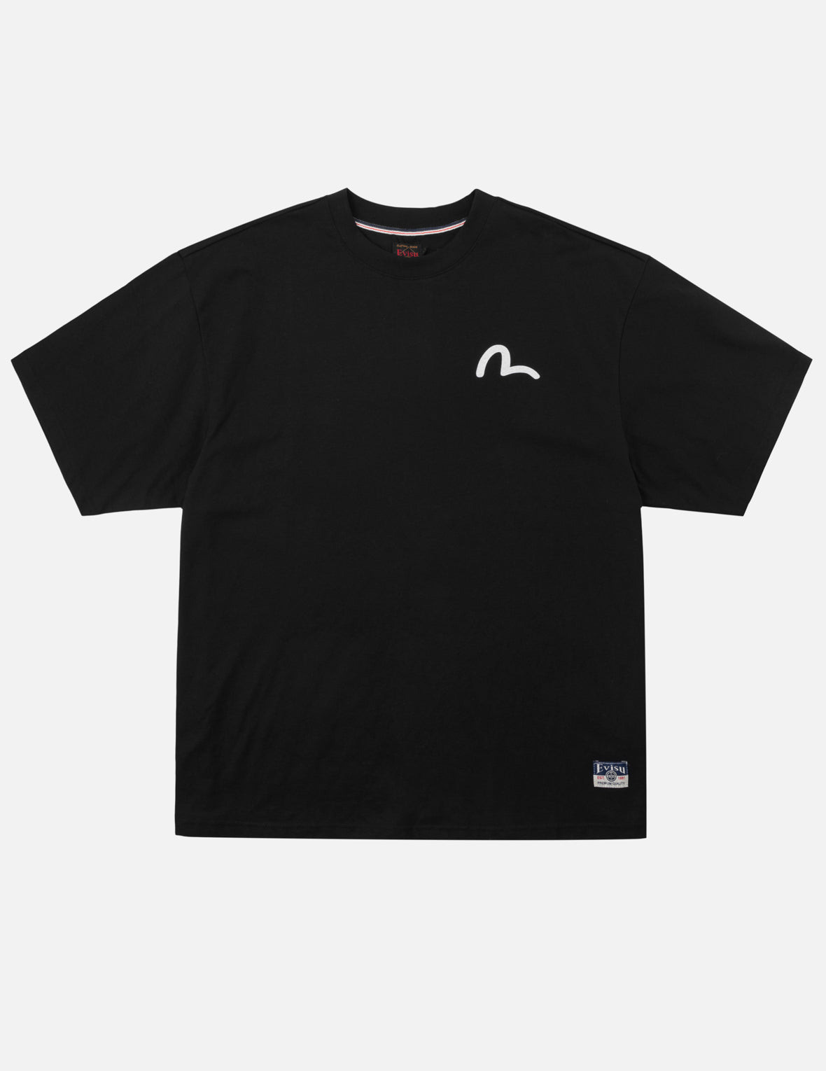 Glitter Seagull Print T-Shirt