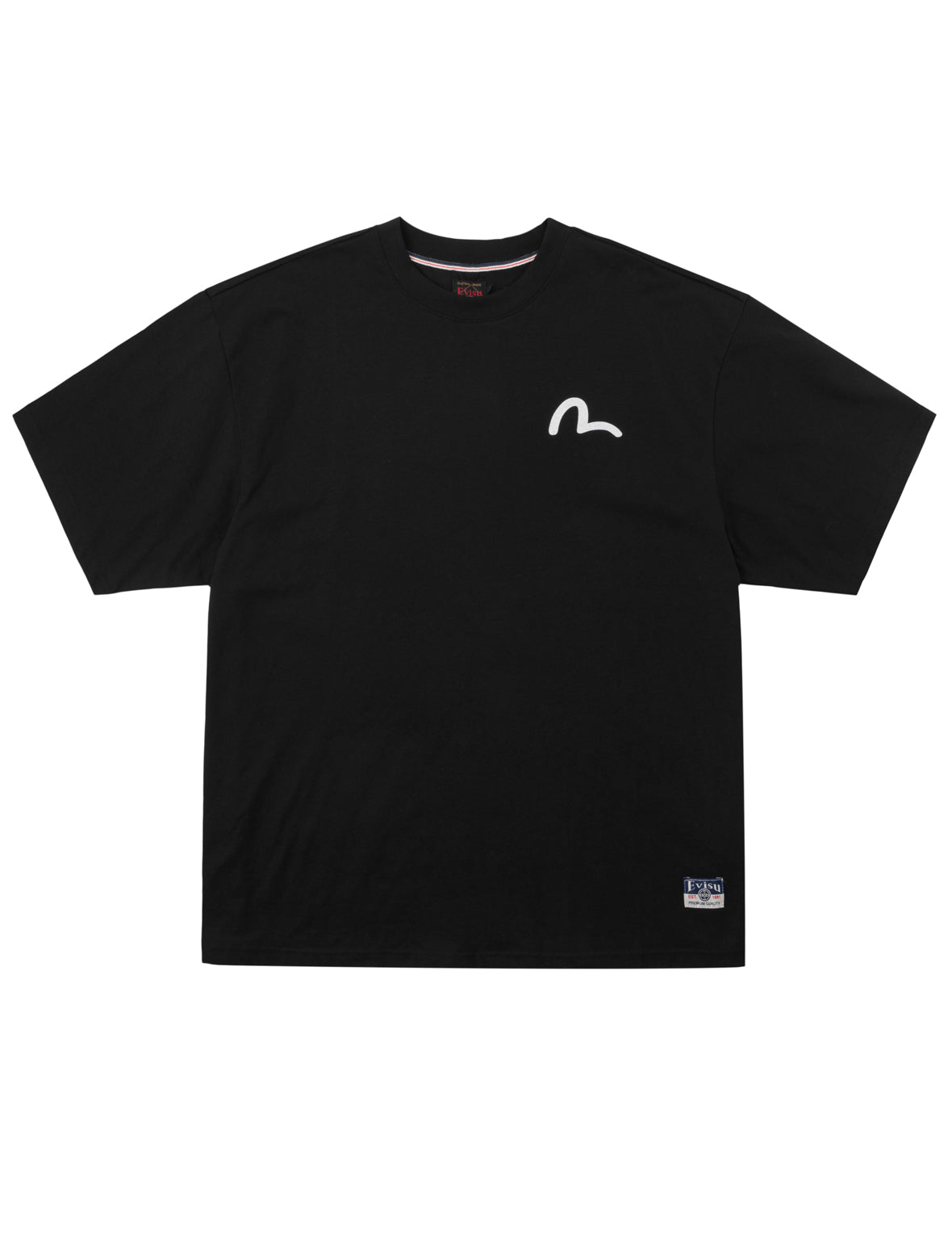 Glitter Seagull Print T-Shirt