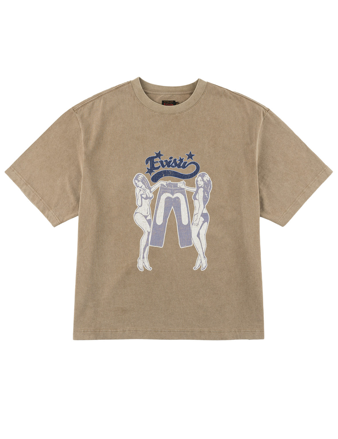 Retro Pin-Up Daicock Printed T-Shirt