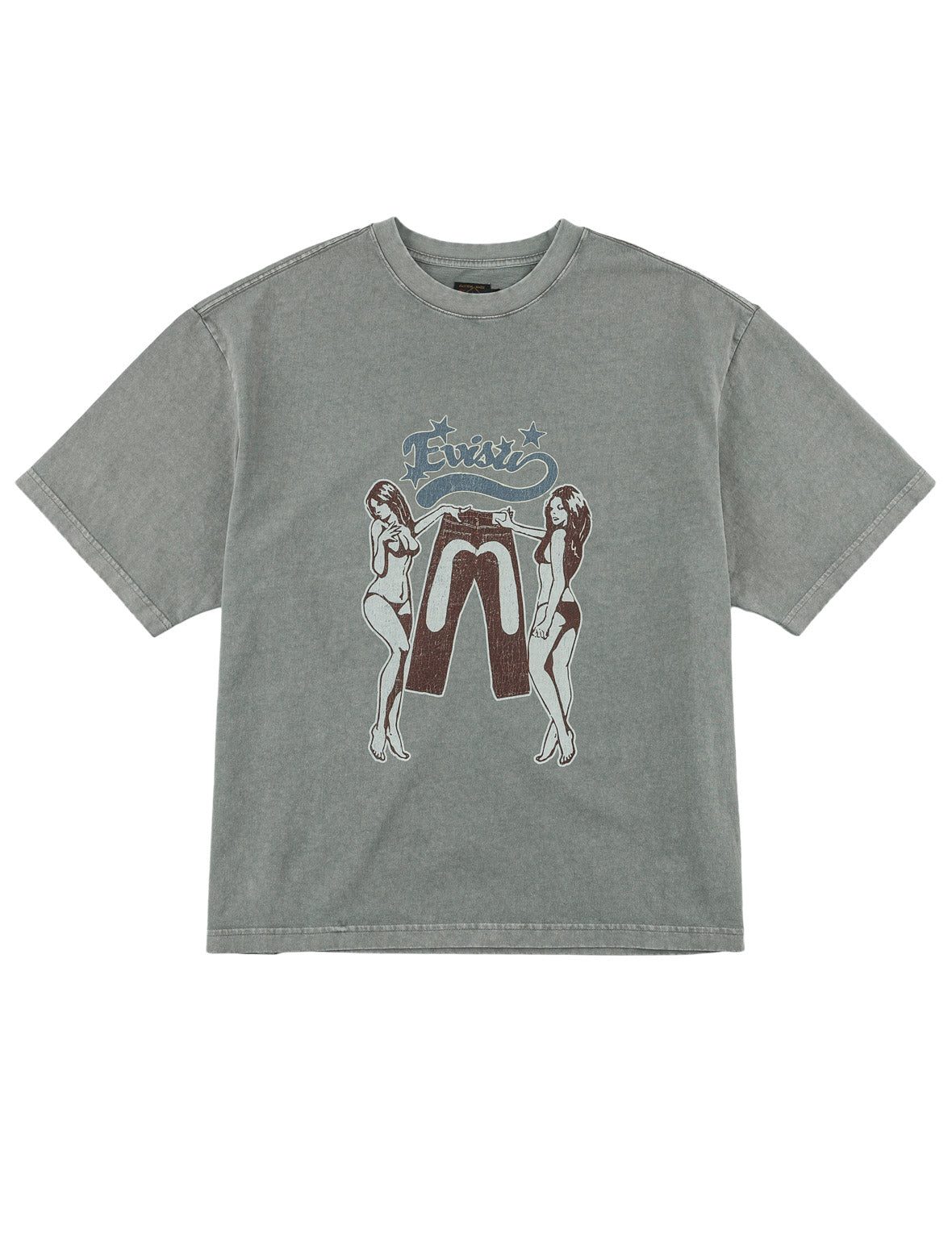 Retro Pin-Up Daicock Printed T-Shirt