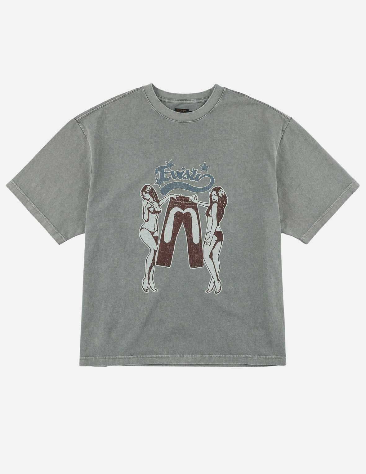 Retro Pin-Up Daicock Printed T-Shirt