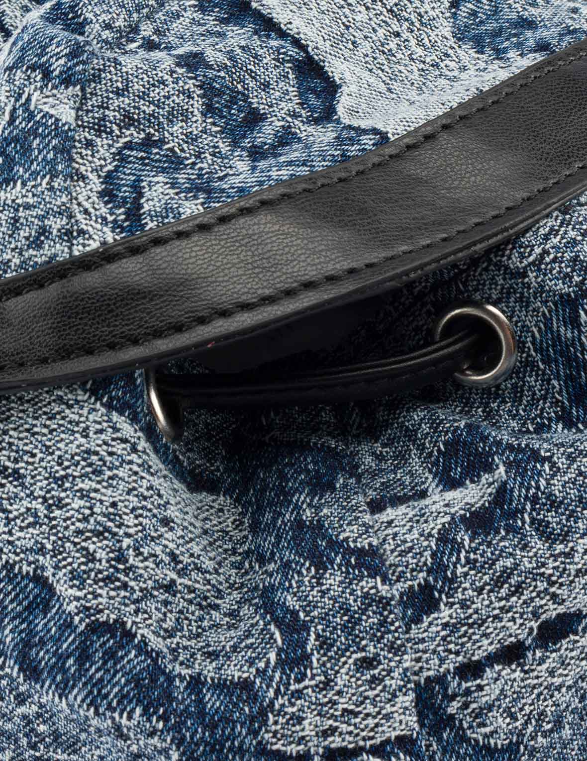 Ishigaki Camo Jacquard Denim Backpack