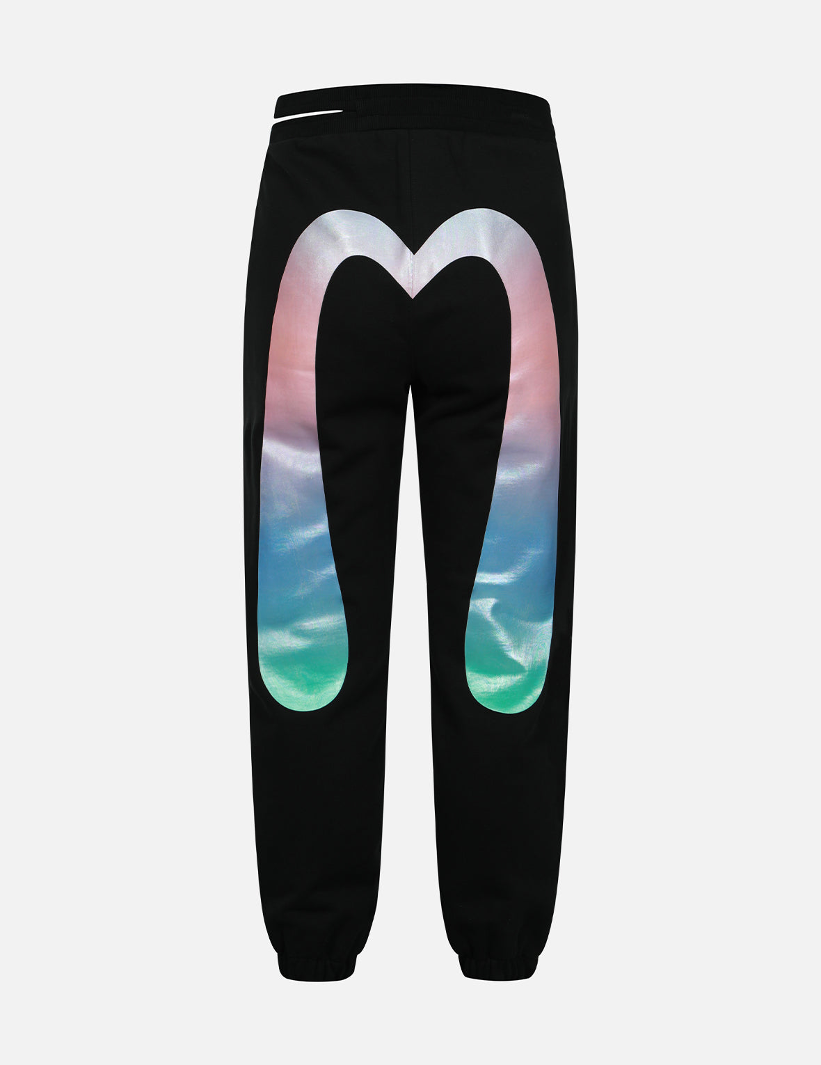 Iridescent Daicock Fashion Fit Sweatpants with Cut-out Waistband