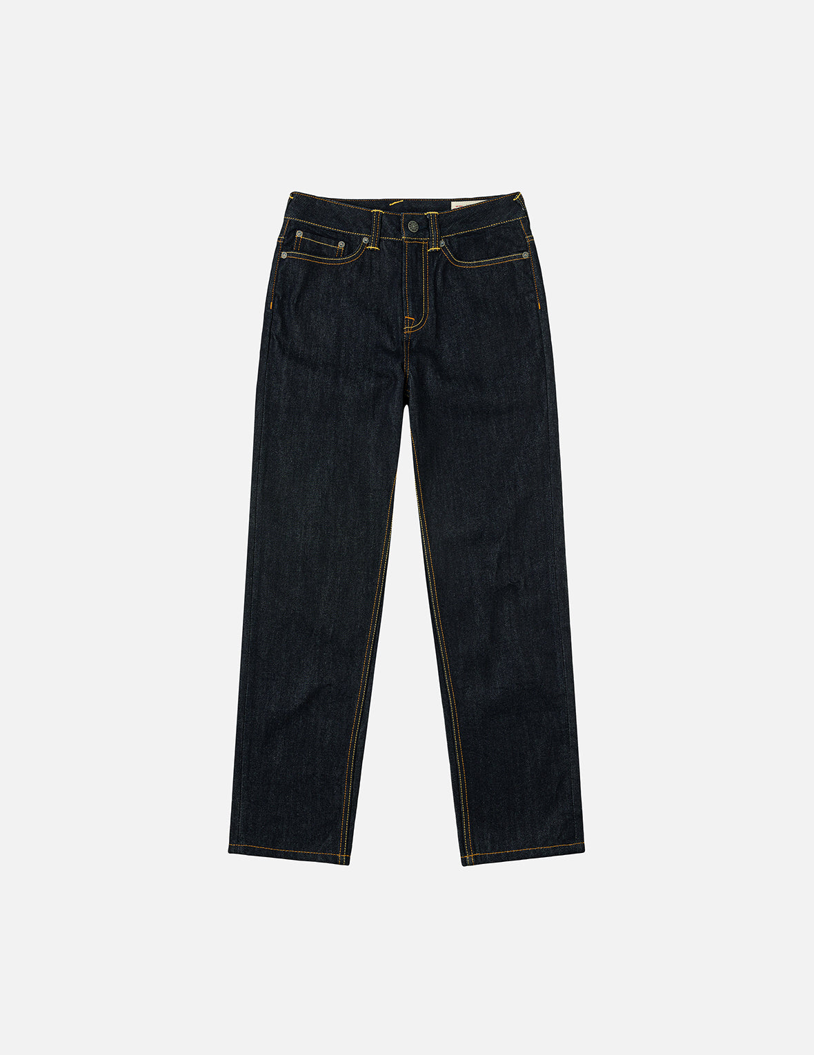 Seagull Embroidery with Metal Studs Relax Fit Jeans