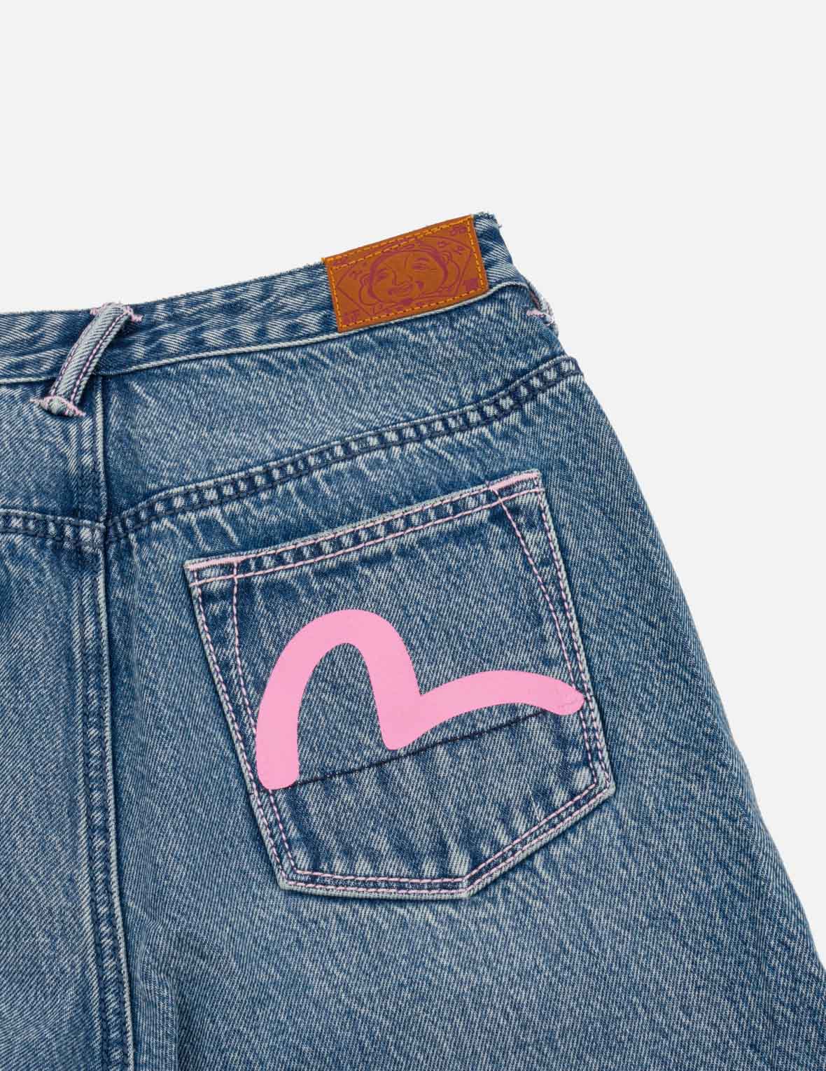 Pink Seagull Classic Straight Fit Jeans