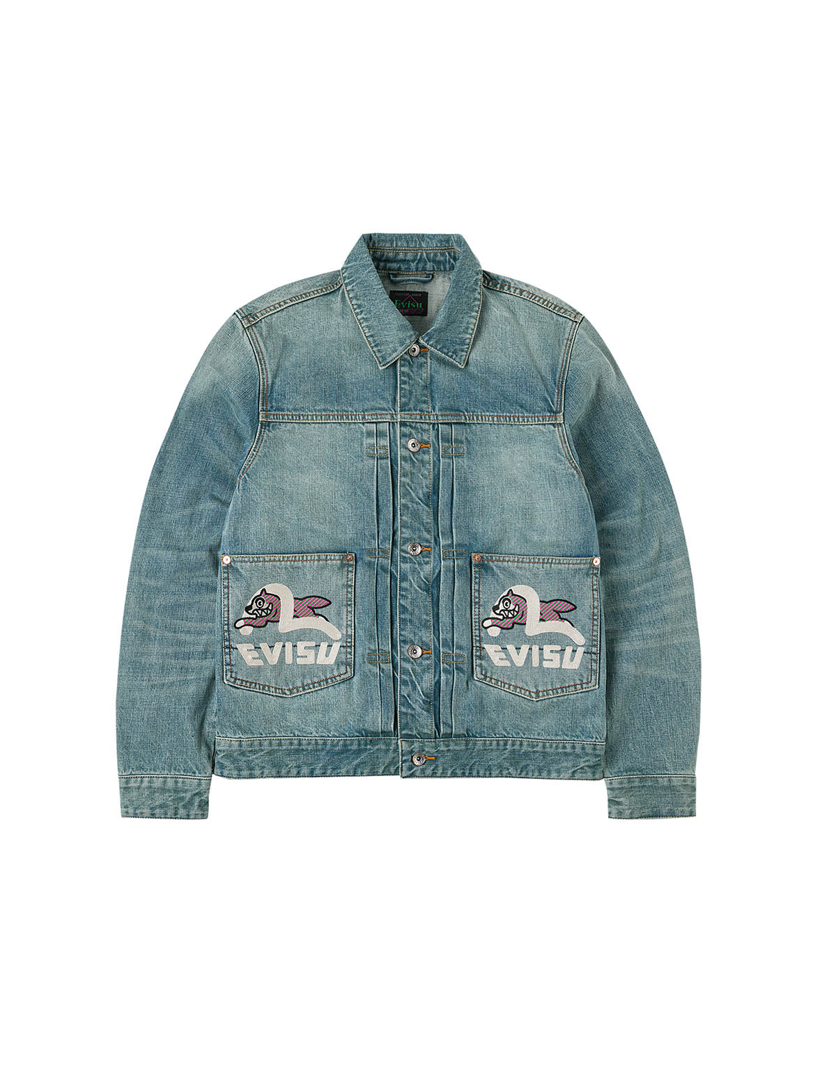 【EXCLUSIVE】EVISU X ICECREAM Seagull Denim Jacket