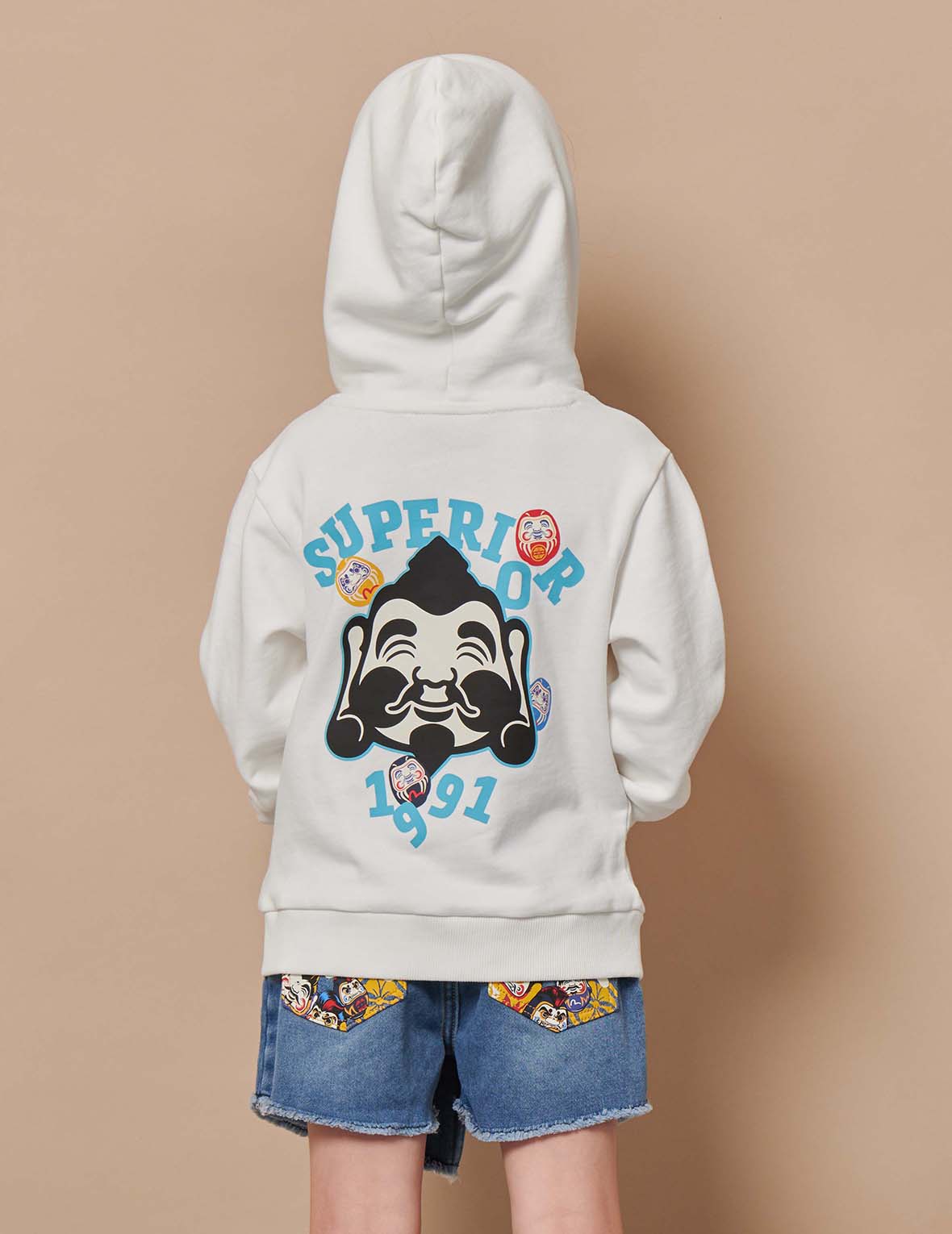 Godhead Print Hooded Sweatshirt