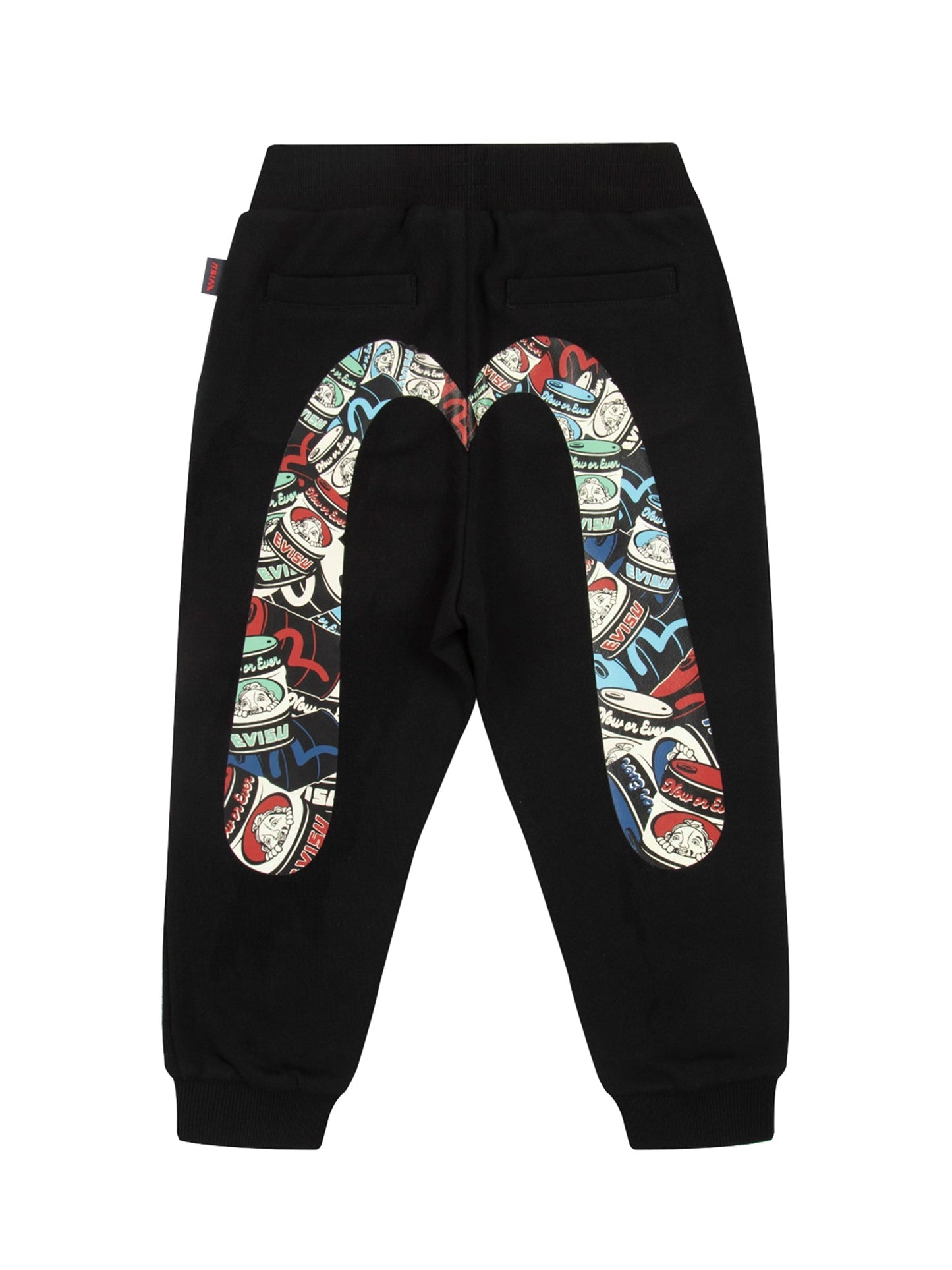 Oil Barrel-pattern Daicock Print Regular Fit Sweatpants