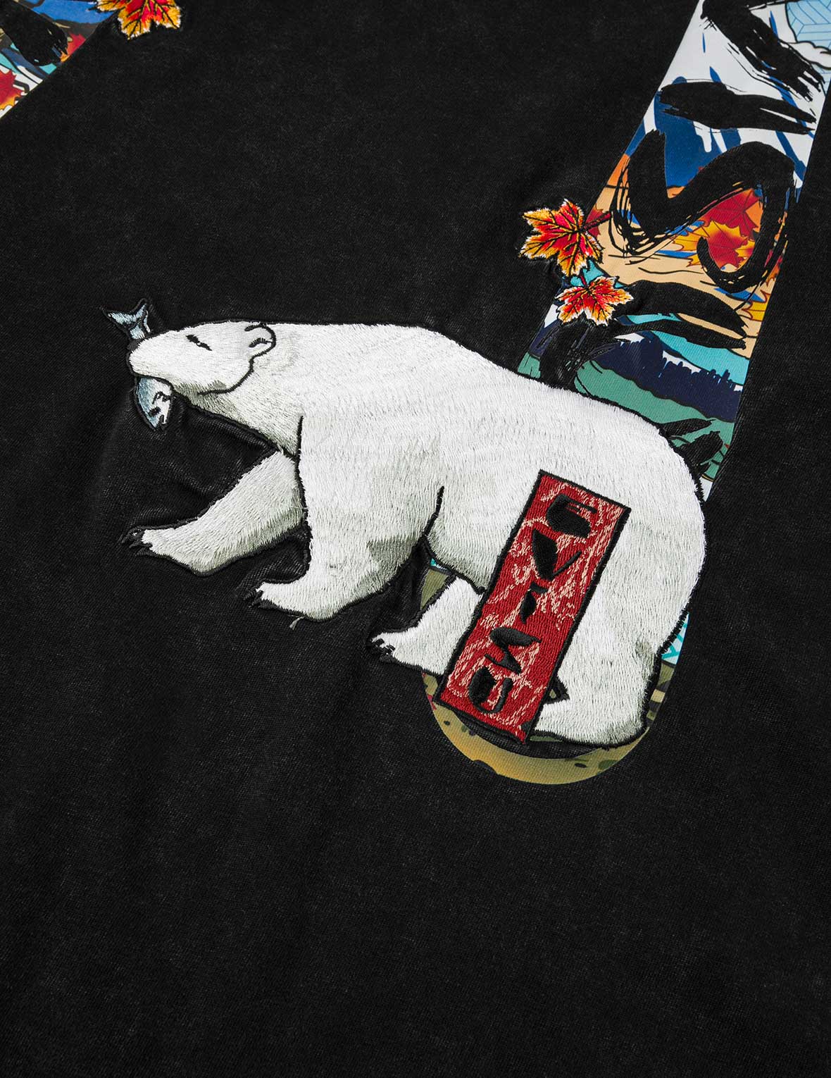 EVISU X MOOSE KNUCKLES Ukiyo-e T-shirt