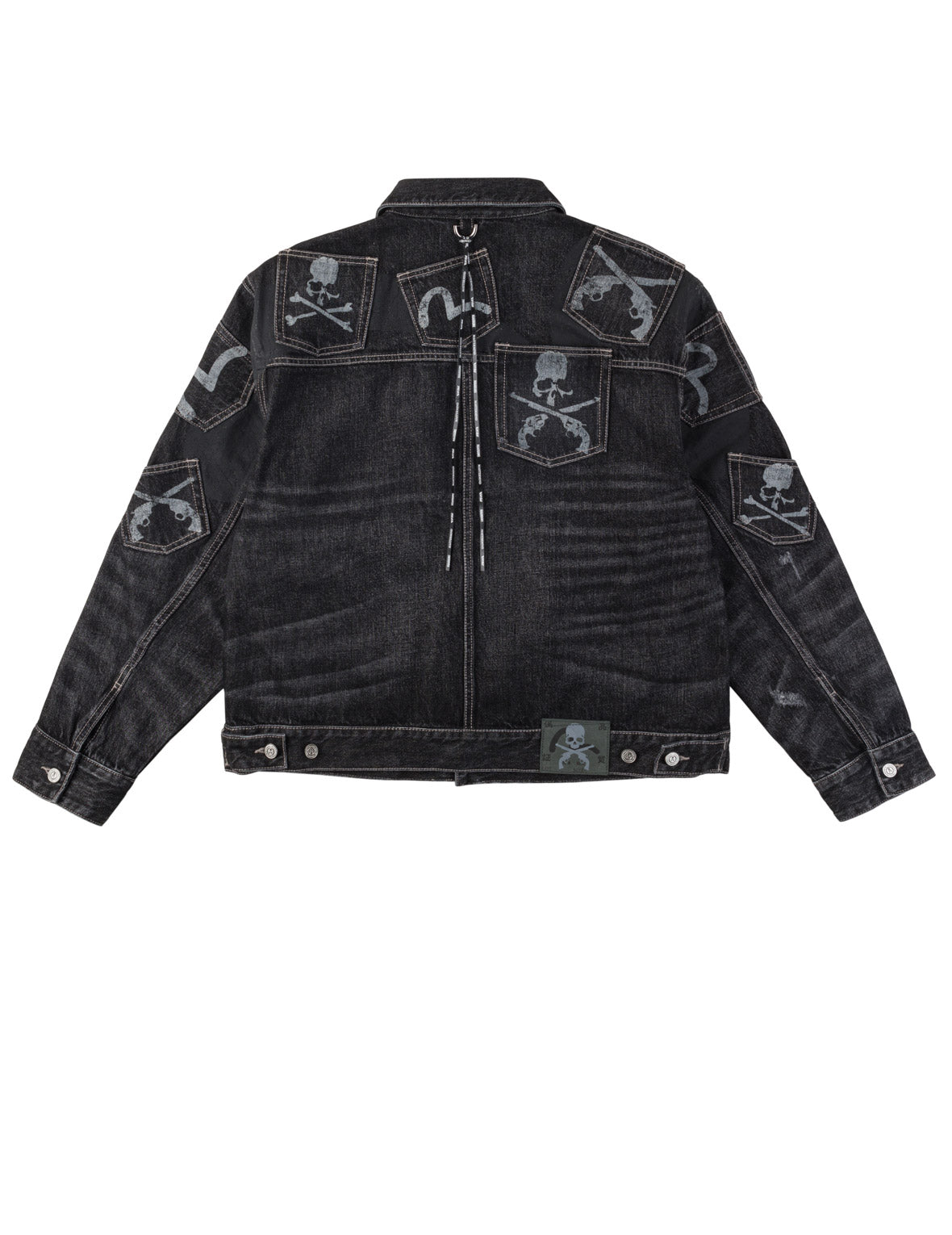 EVISU x mastermind JAPAN x roarguns Washed Multi-Pocket Type II Denim Jacket