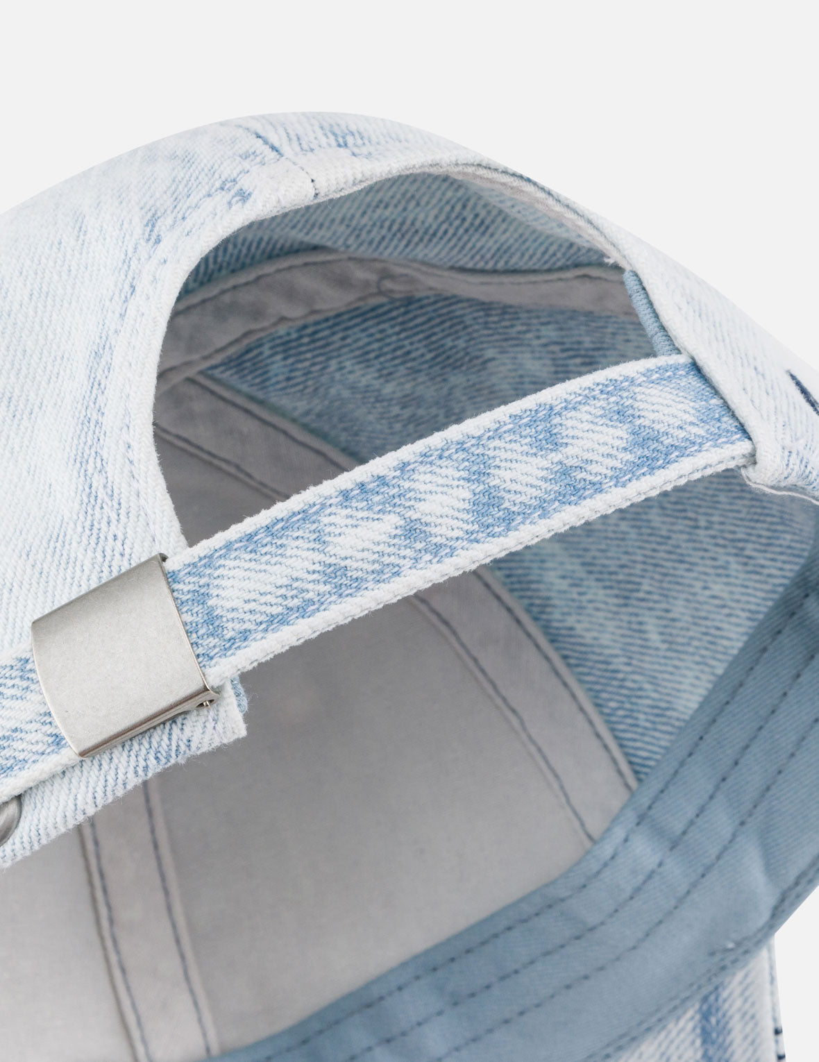 Minimal Embroidery Heavy Washed Cap