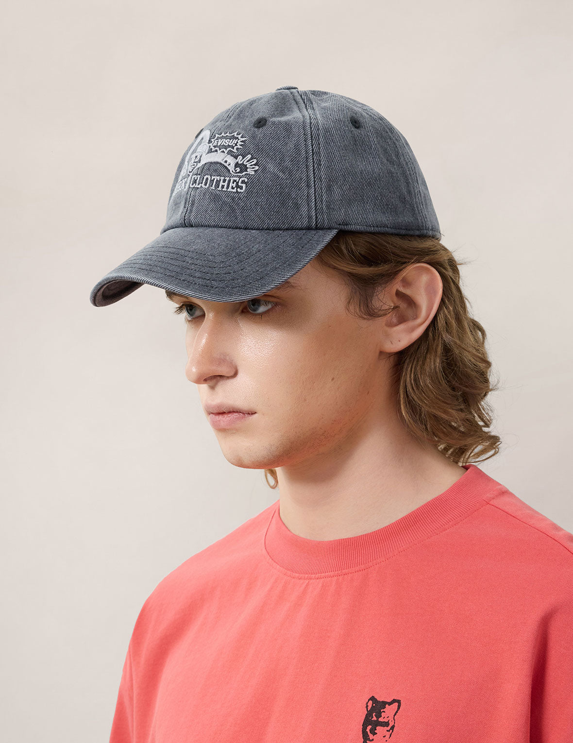 Worker Embroidery Distressed Cap