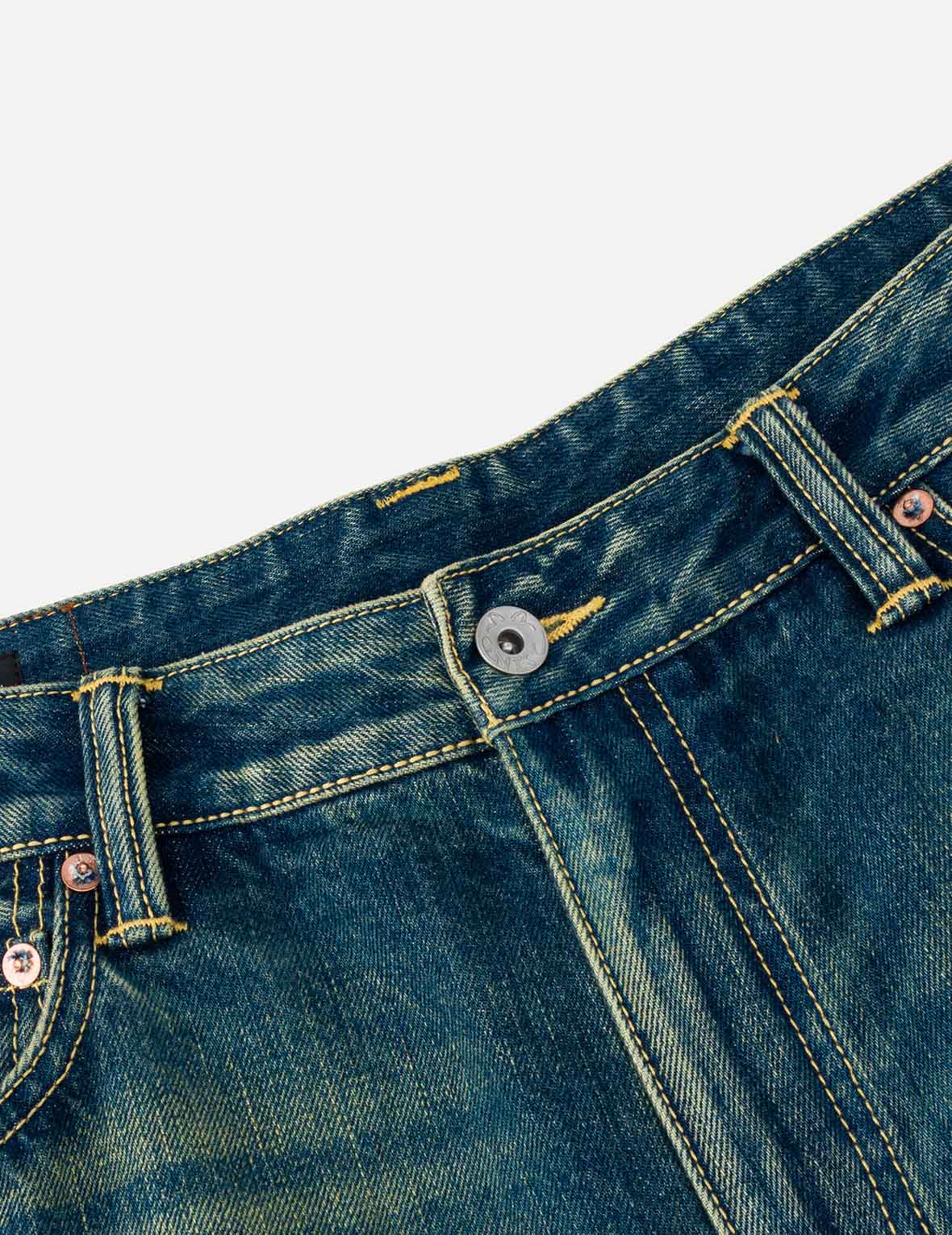 Washed Bondage Jeans