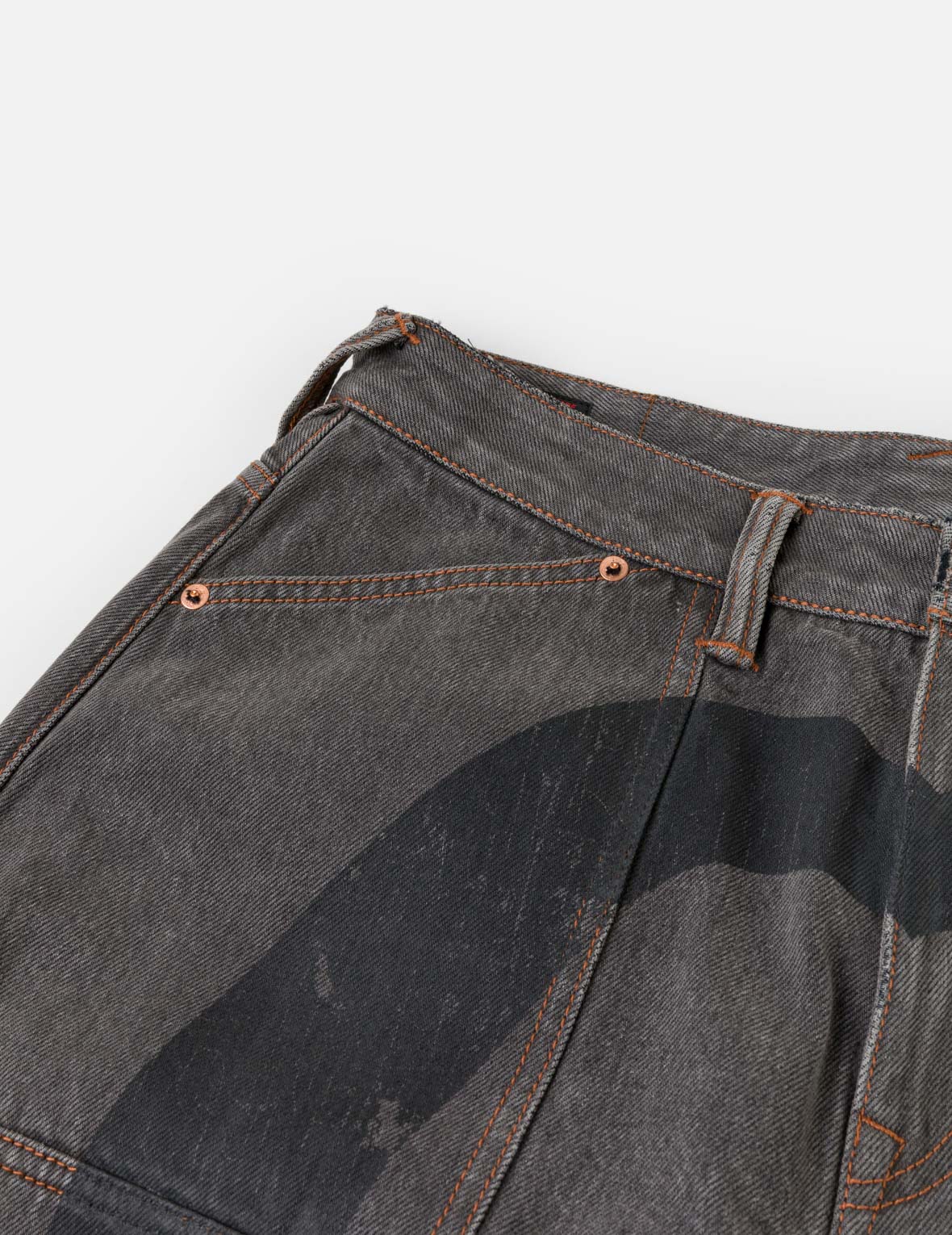 Daicock Pigment Dyed Side-pocket Jeans
