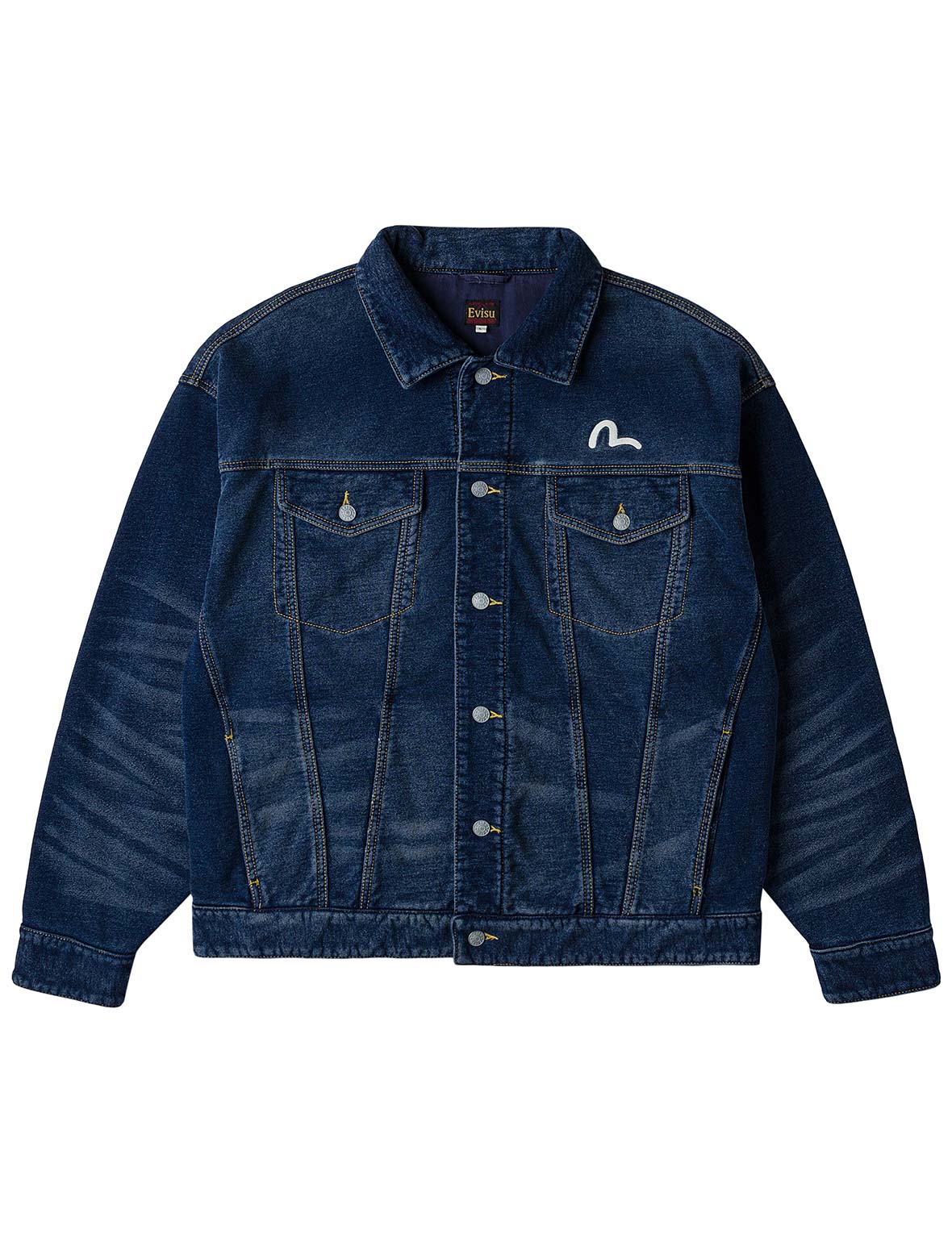 Washed Type 1 Denim Patchwork Jacket