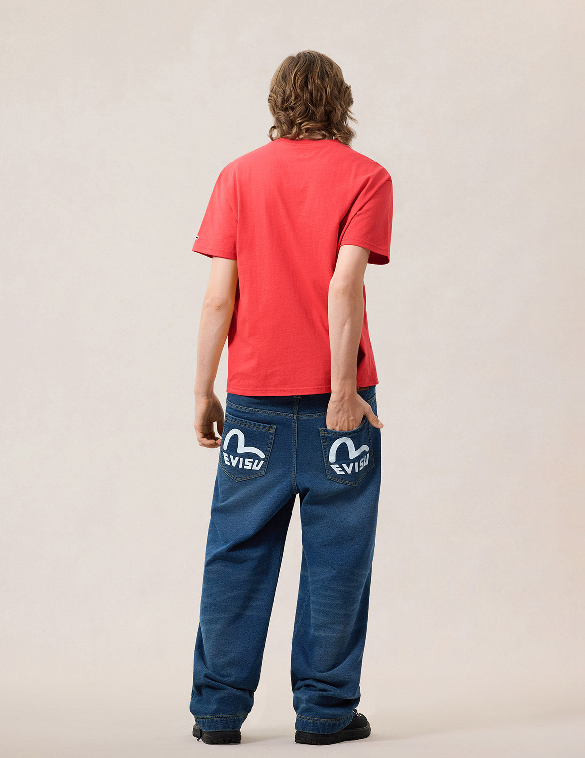 Washed 4 Pockets Pants