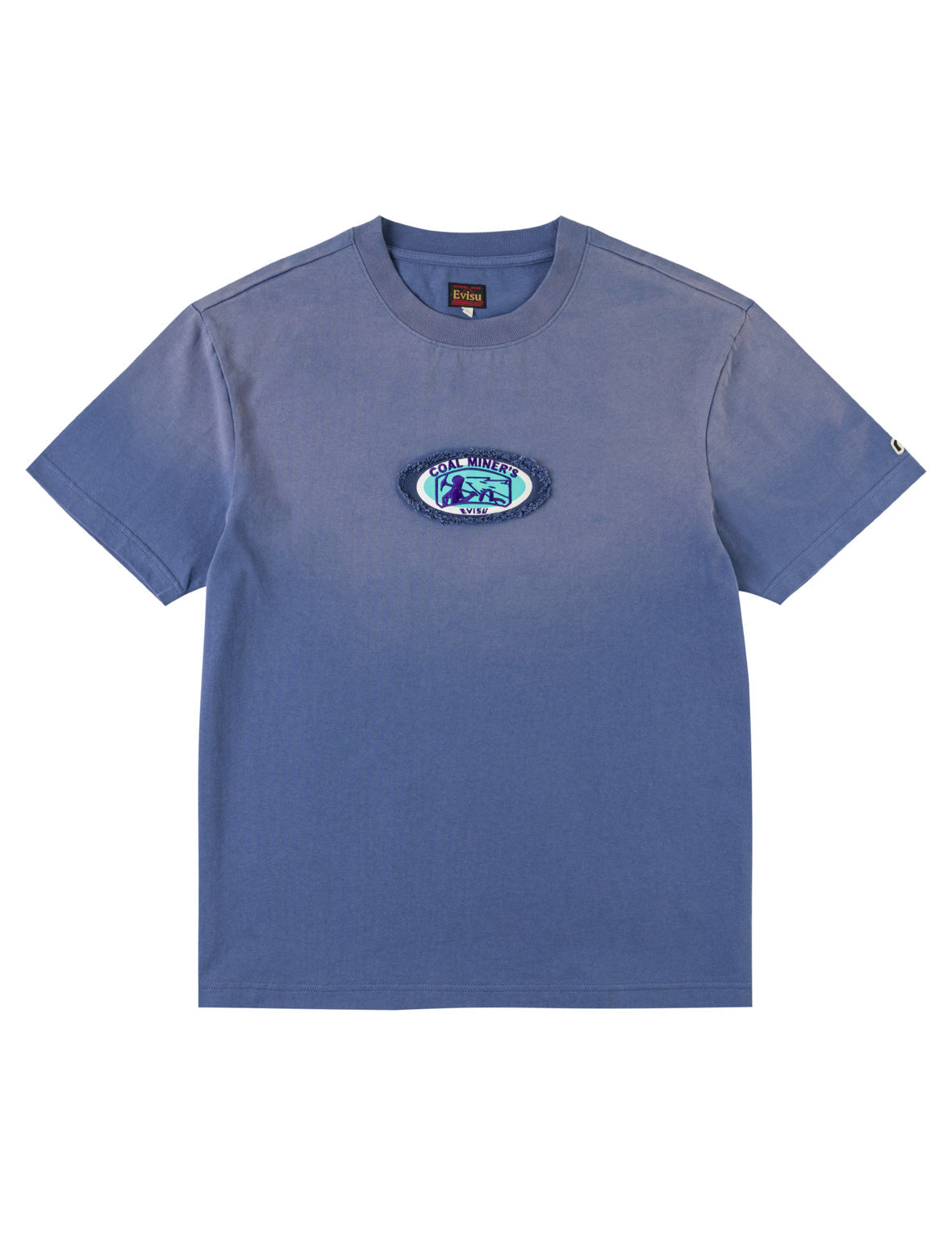 Washed Multi-process Miner Badge T-shirt