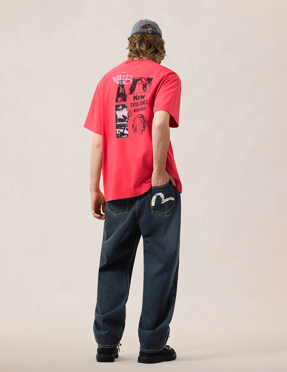 New EVISU Genes Workwear T-shirt