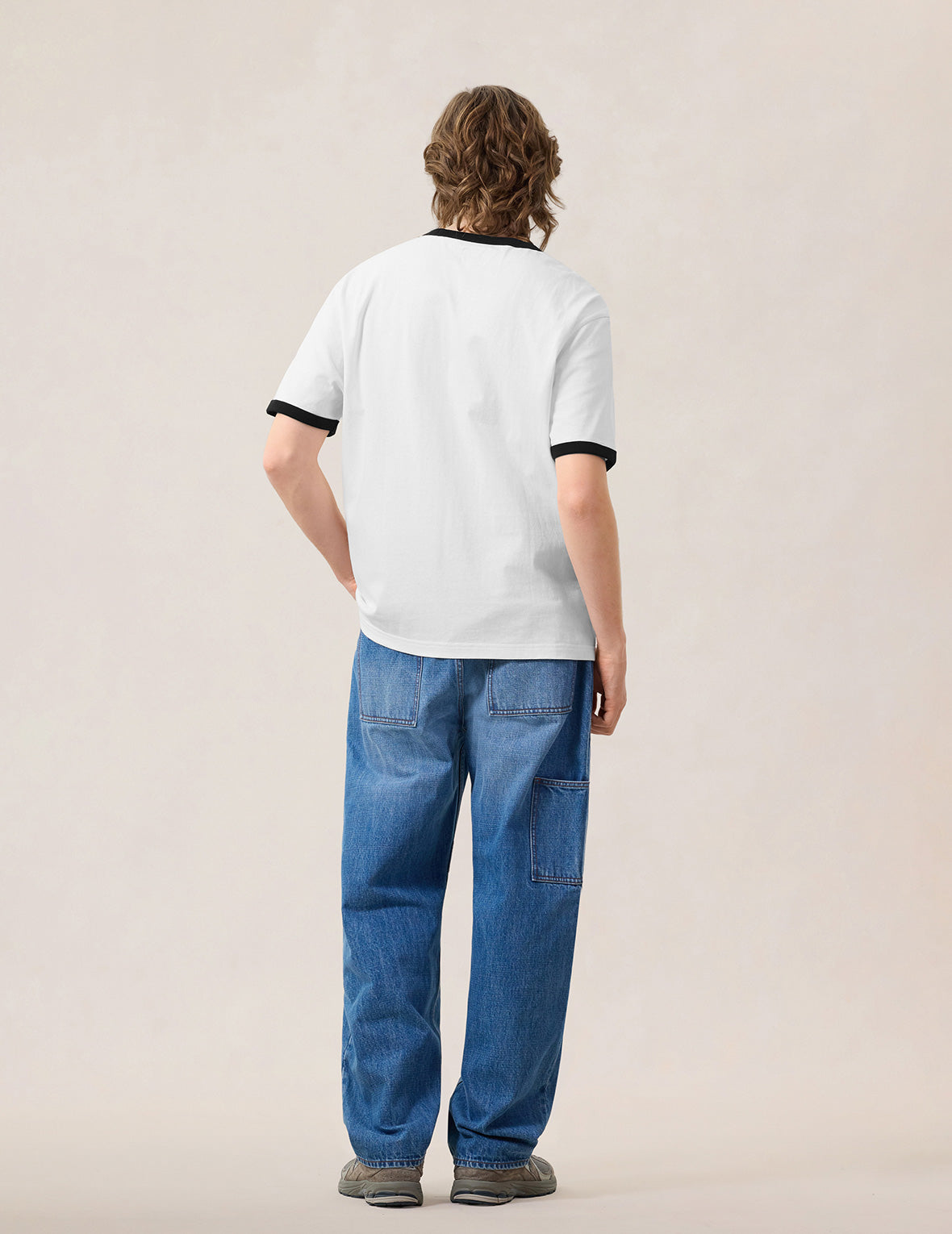 Miner and Leopard Ringer T-shirt