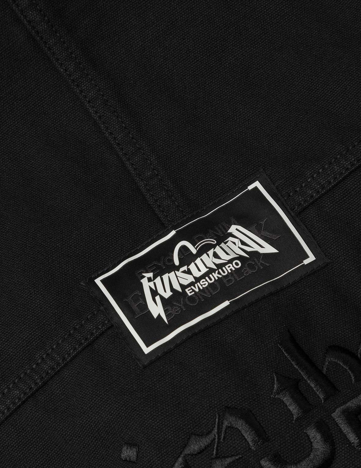 Logo Embroidery Boxy Hooded Jacket
