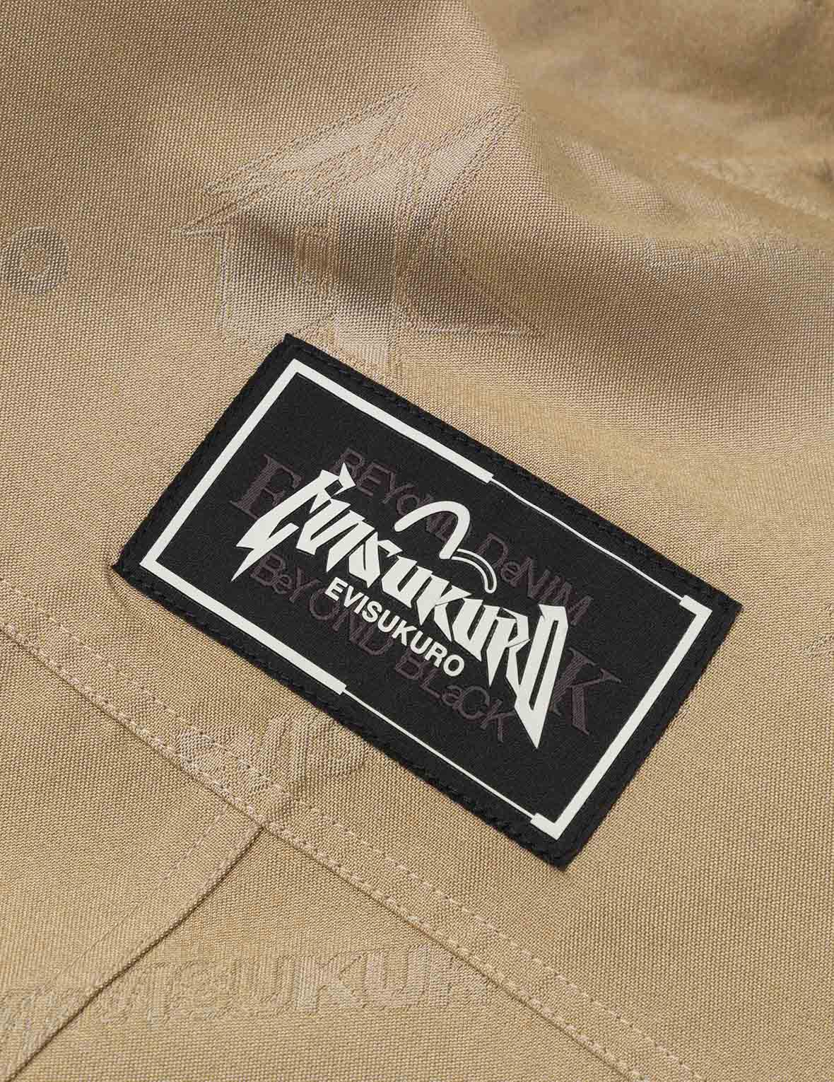 Monogram Logo Jacquard Oversized Coach Jacket