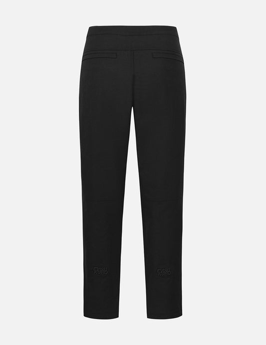 Seagull and Logo Embroidery Regular Fit Sport Pants
