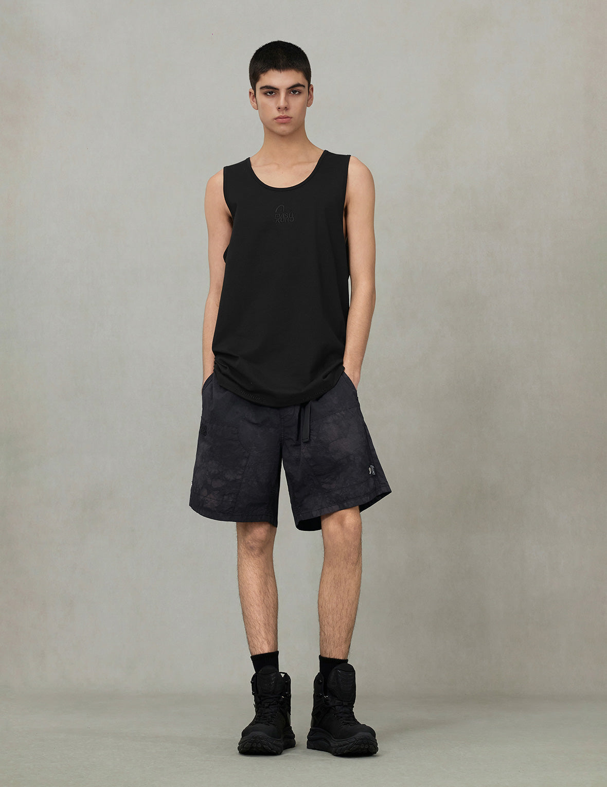 Tie-Dye Relax Fit Shorts