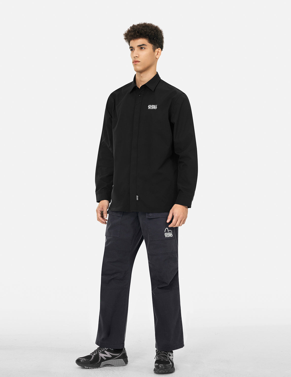 Embossed Logo Relax Fit Shirt