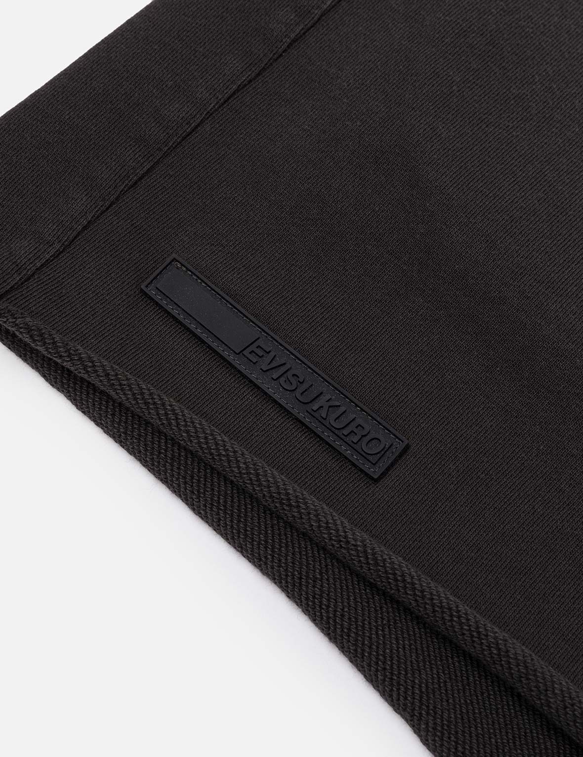 Seagull and Logo Embroidery Relax Fit Rock-Washed Sweatshorts