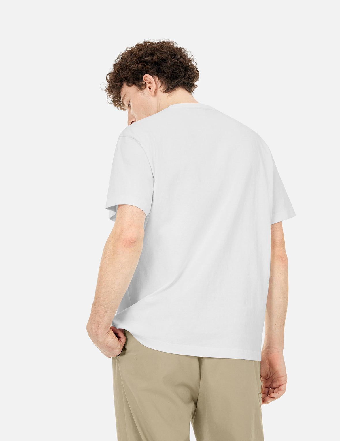 Seagull Embroidery and Logo Print Regular Fit T-shirt