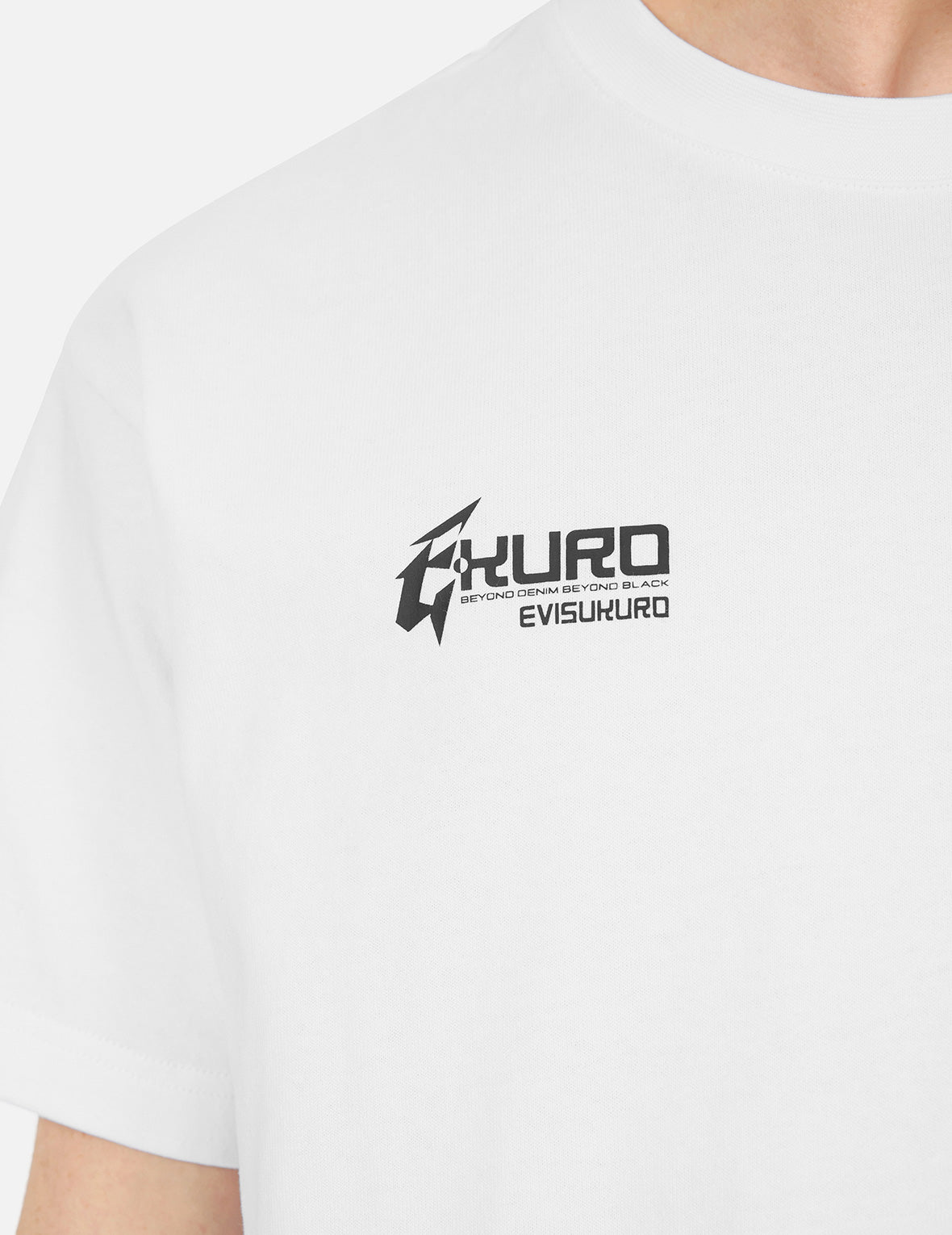 Seagull Embroidery and Logo Print Regular Fit T-shirt