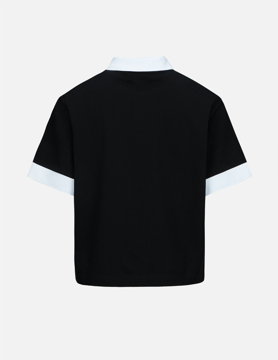 Logo Print Colorblock Polo Shirt