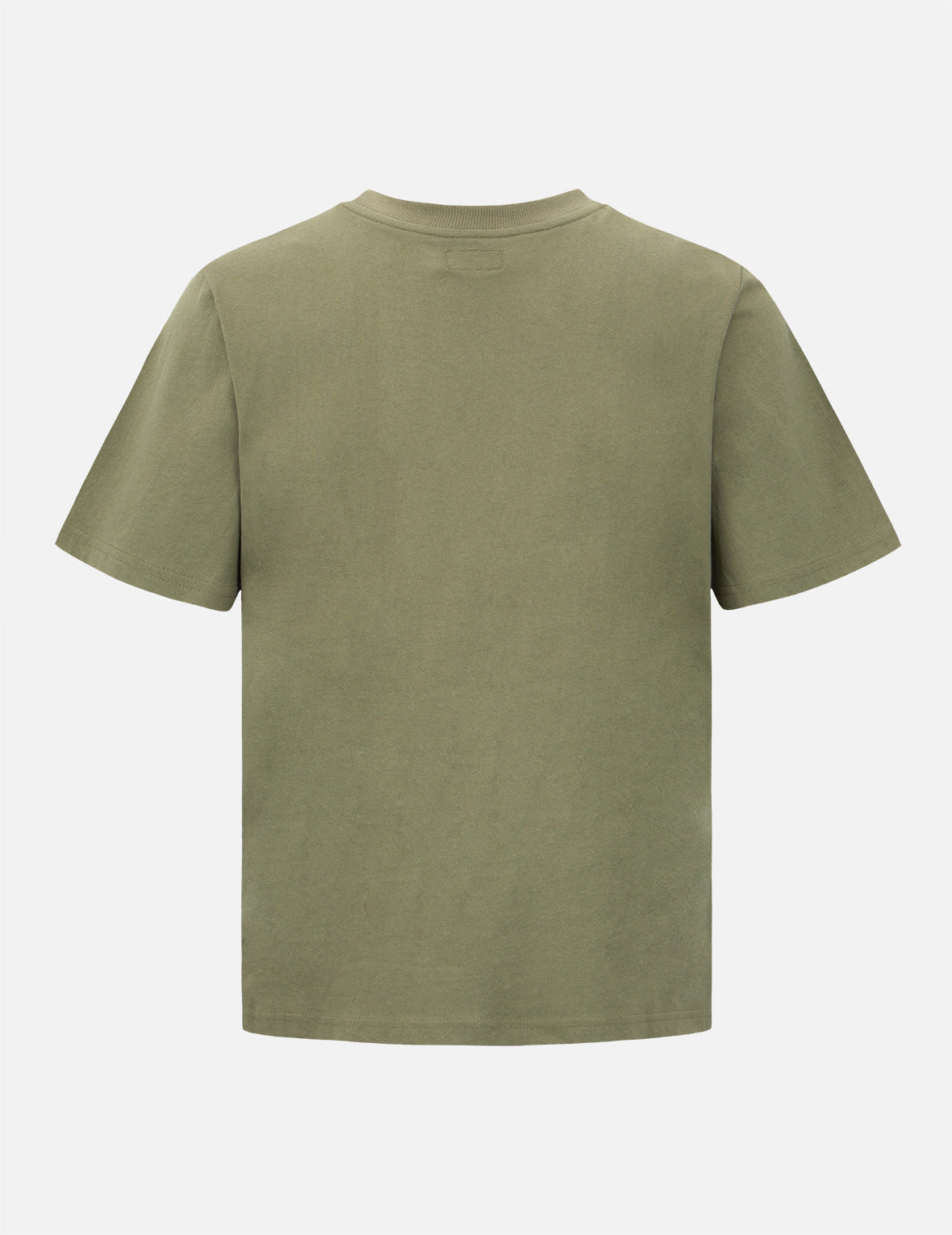 Kamon-pattern Seagull Motif Print T-Shirt