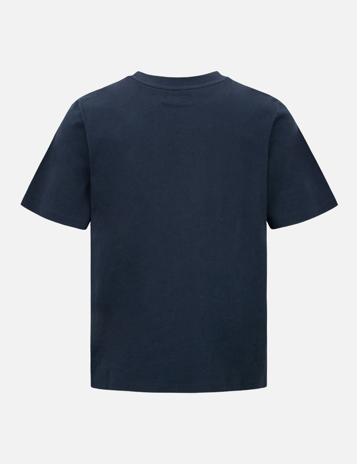 Kamon-pattern Seagull Motif Print T-Shirt