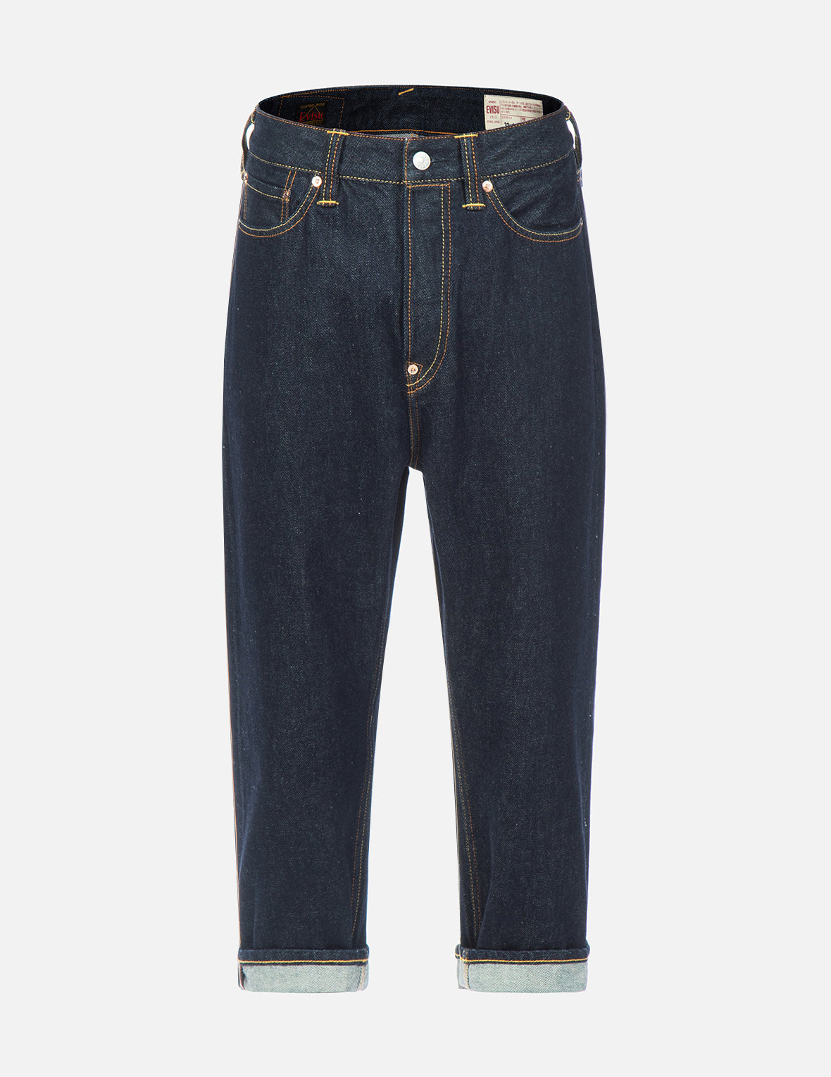 Double Monogram Printed Pocket Cropped Fit Jeans #2027